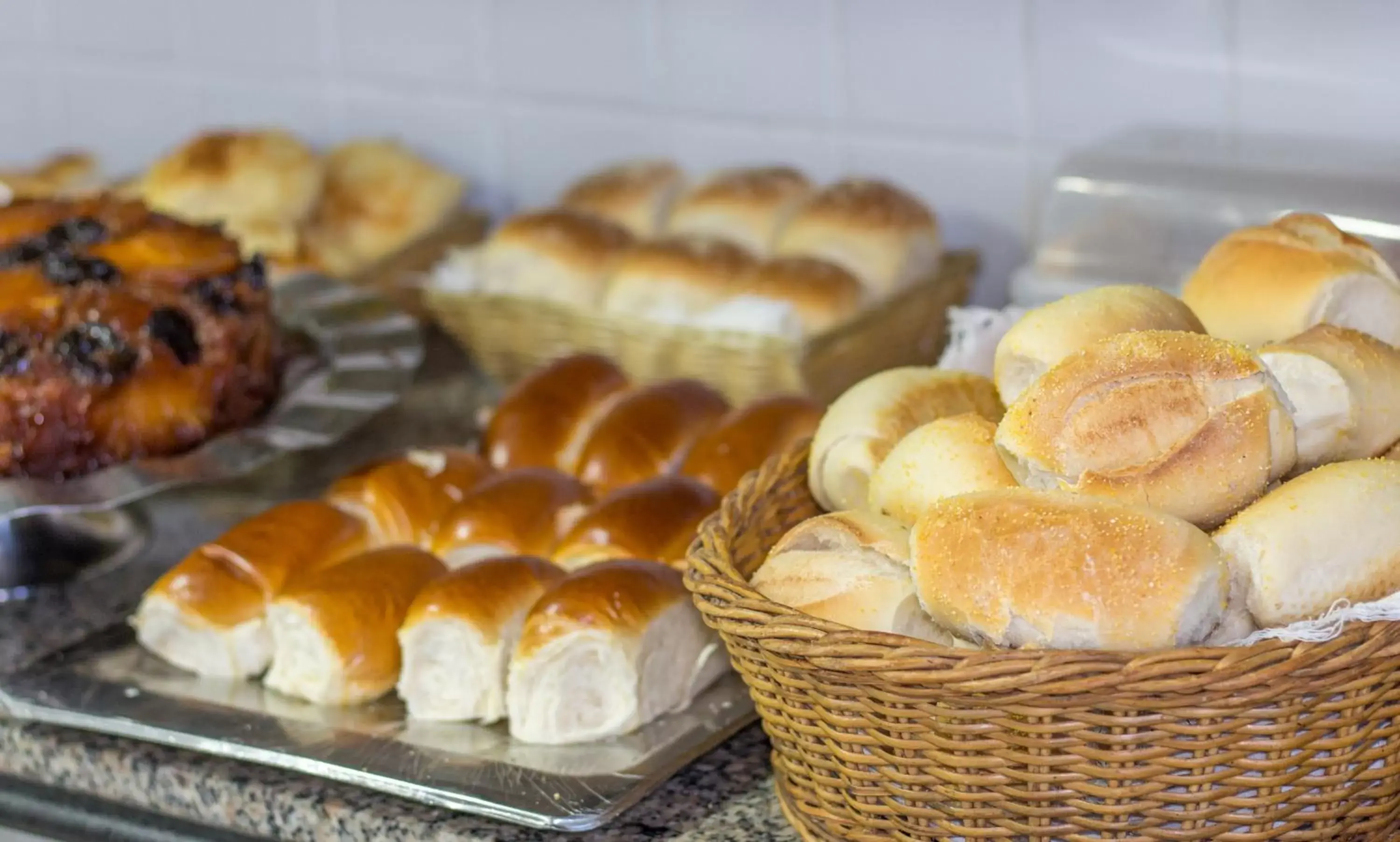 Buffet breakfast, Food in Hotel Pousada Atlântica