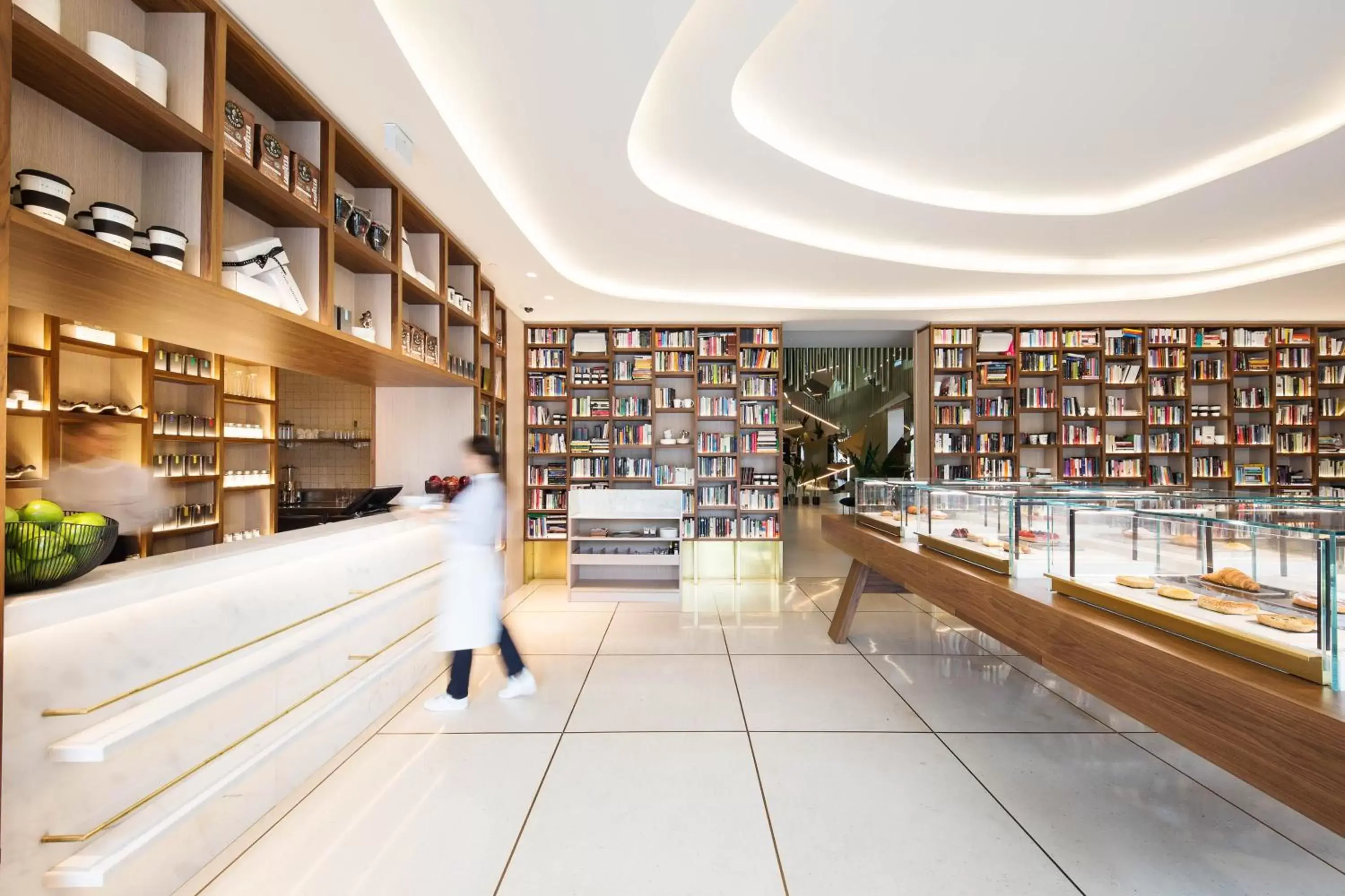 Library in Hotel SOFIA Barcelona, in The Unbound Collection by Hyatt
