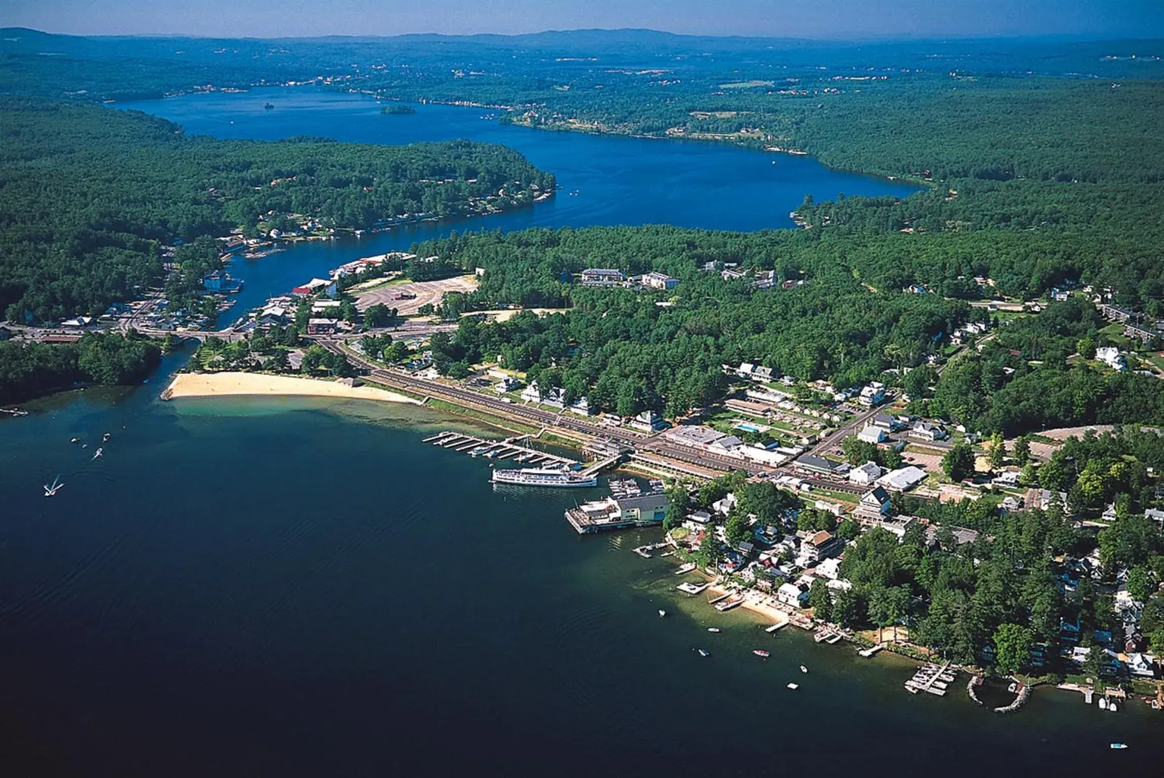 Bird's eye view, Bird's-eye View in Half Moon Motel & Cottages