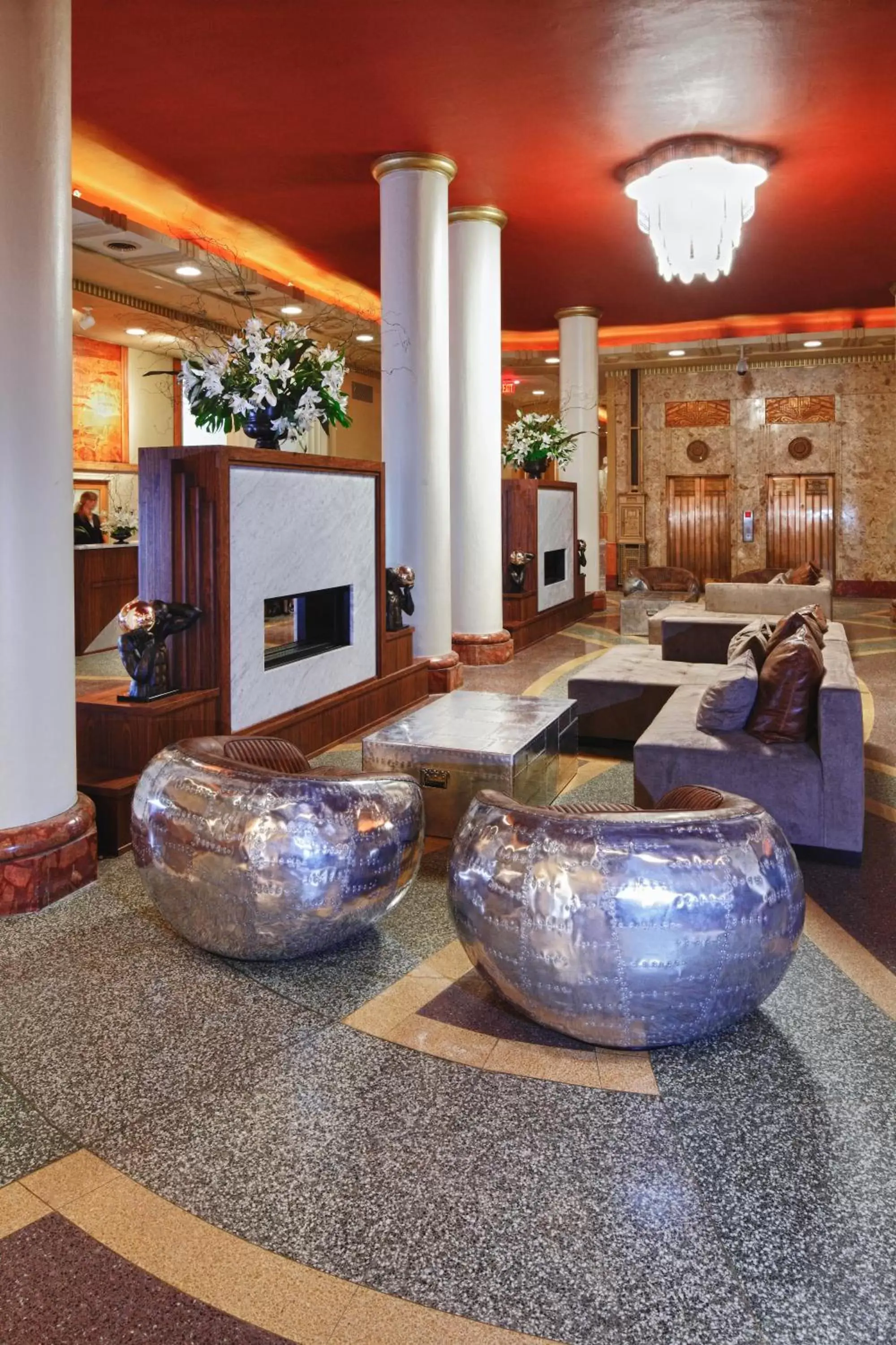 Lobby or reception in Hotel at the Lafayette Trademark Collection by Wyndham Lobby or reception in Hotel at the Lafayette Trademark Collection by Wyndham