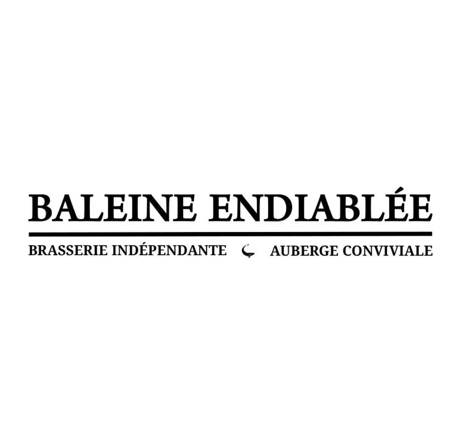 Property Logo/Sign in La Baleine Endiablée Microbrasserie
