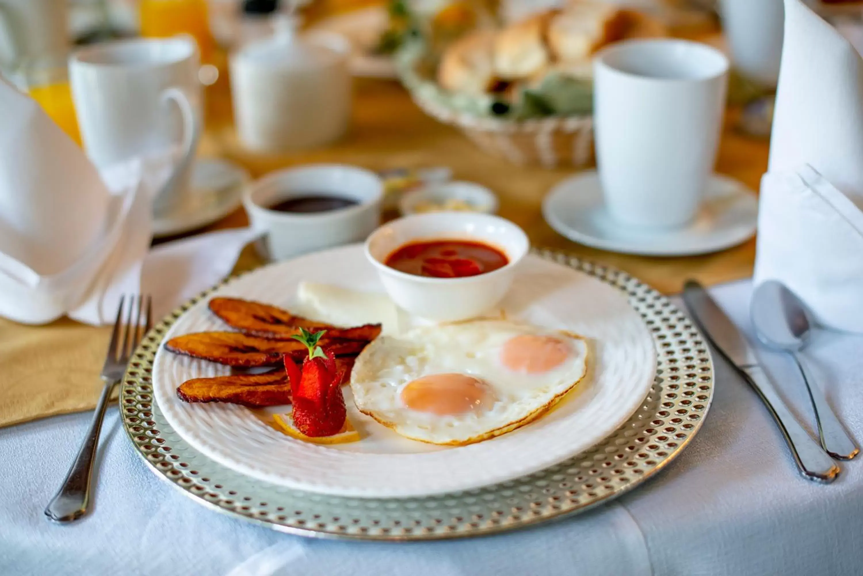 Food close-up, Breakfast in Hotel La Catedral