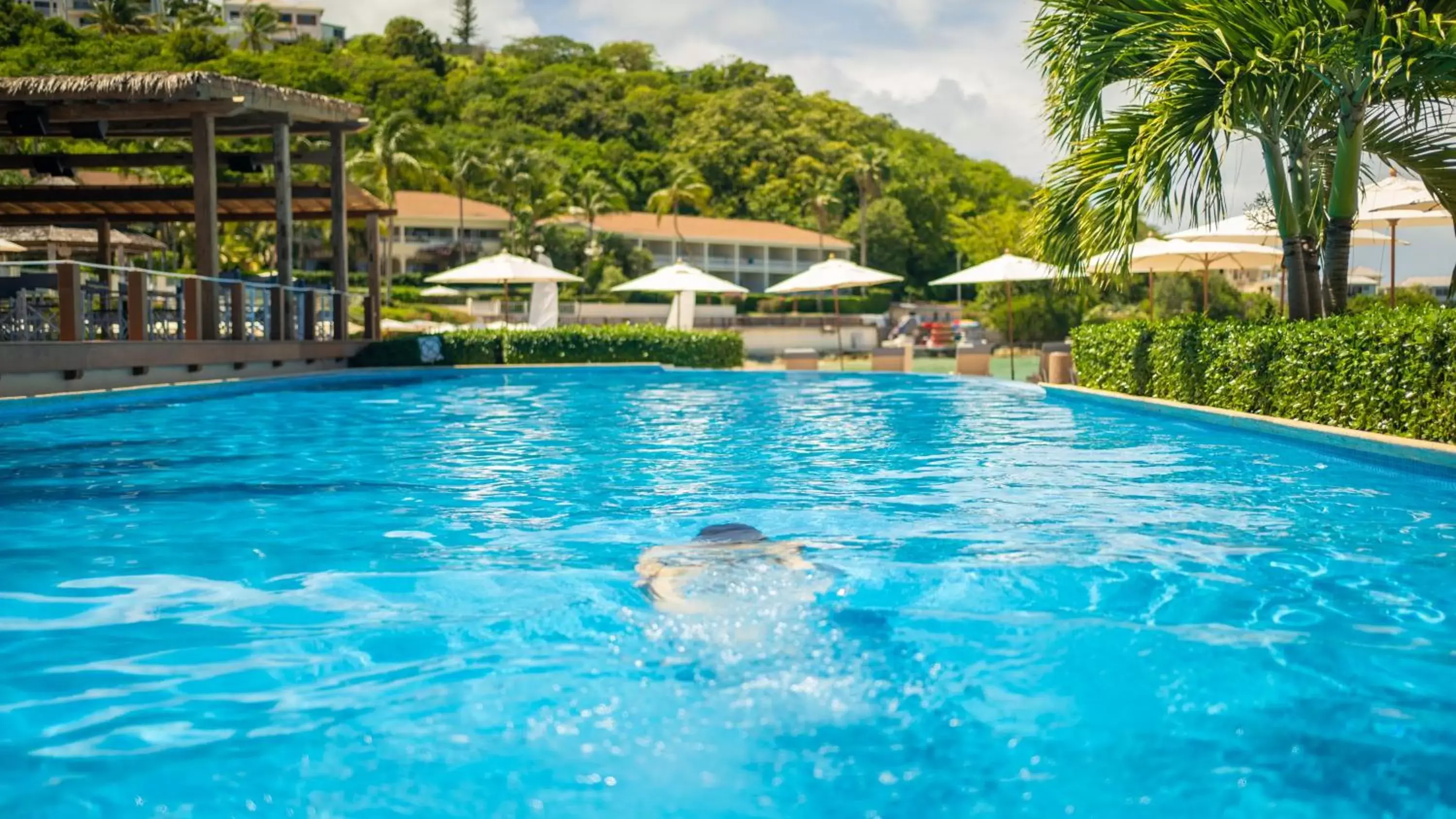 Swimming Pool in Blue Waters Resort and Spa