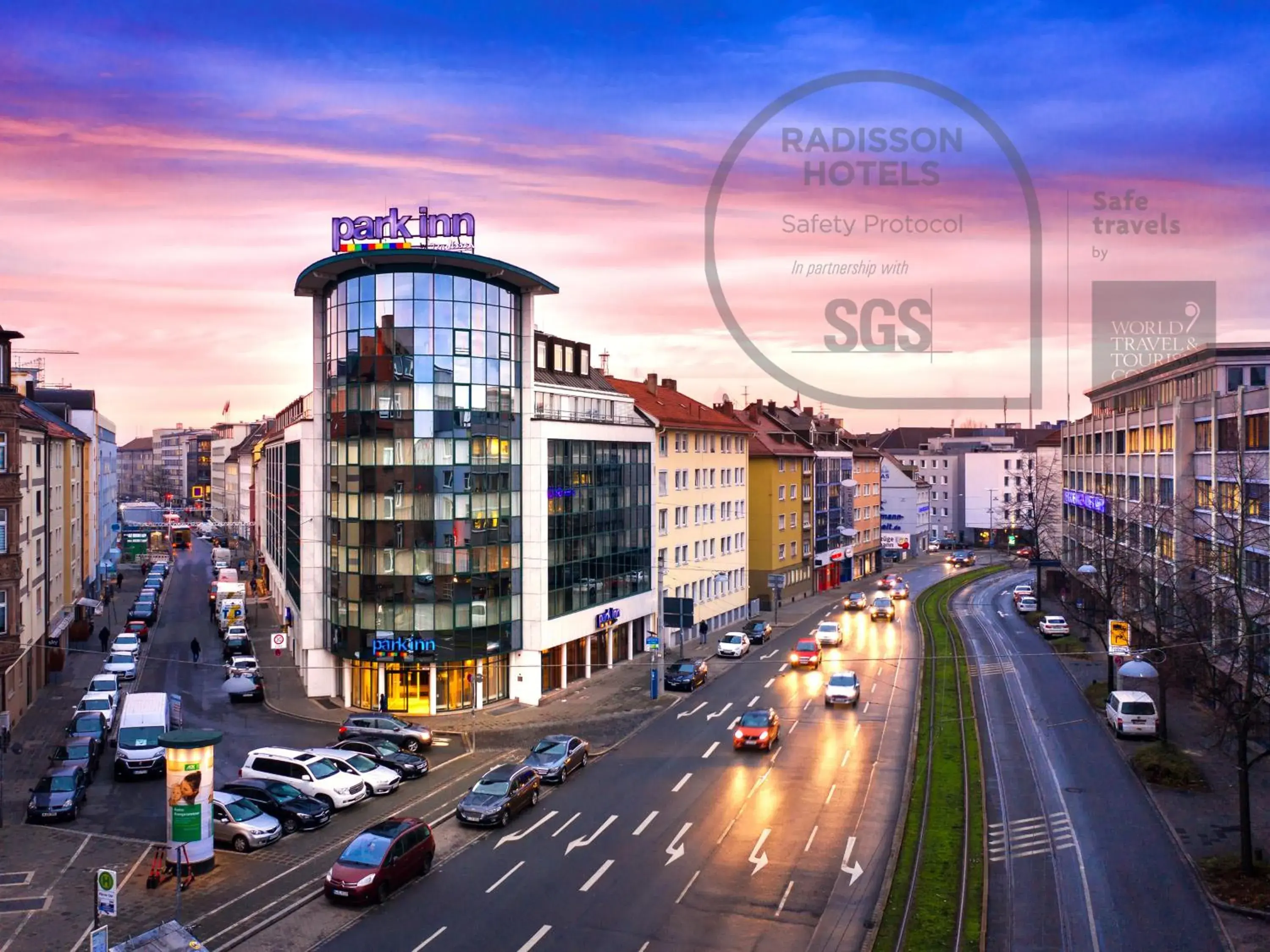 Bird's eye view in Park Inn by Radisson Nurnberg