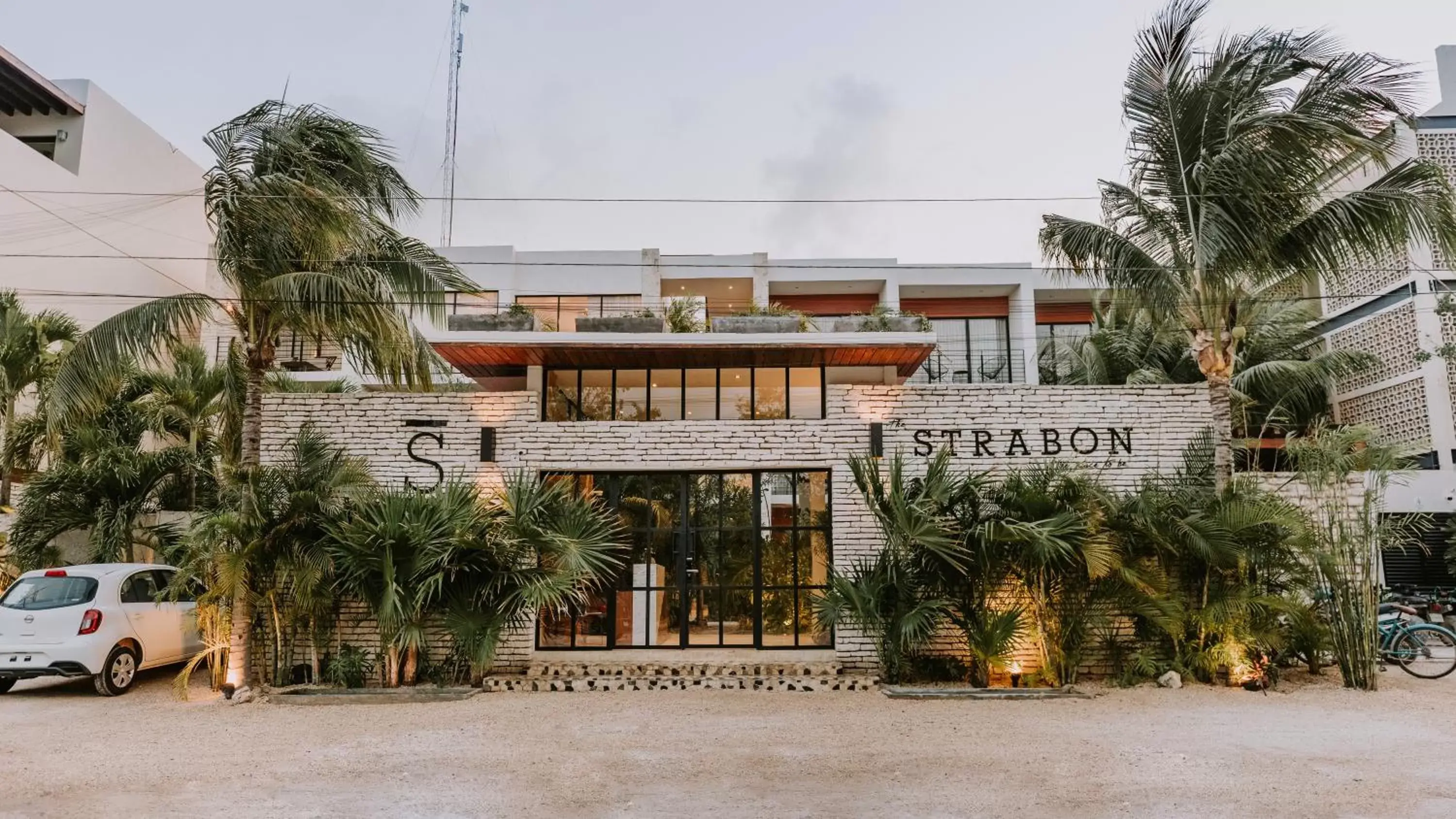 Property building in The Strabon Tulum Property building in The Strabon Tulum