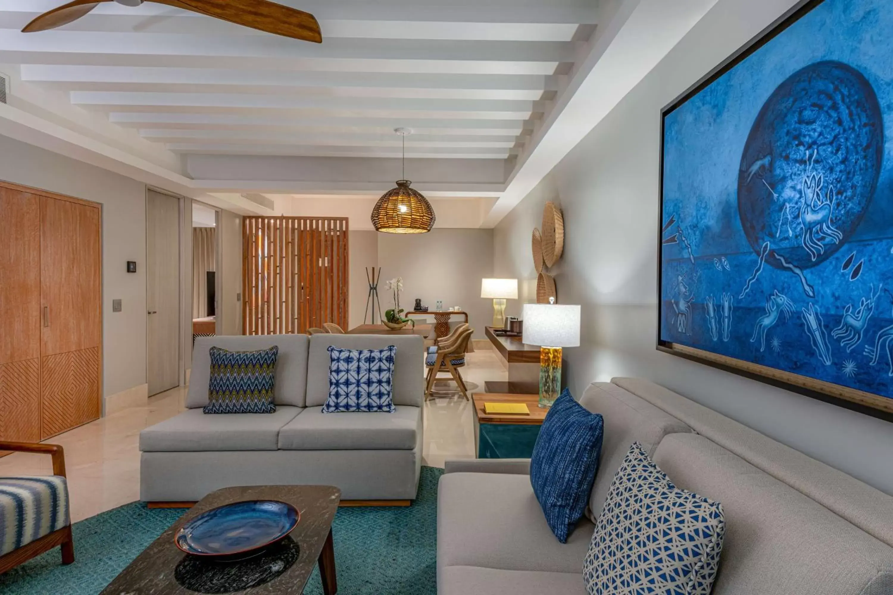 Living room, Seating Area in Conrad Punta de Mita