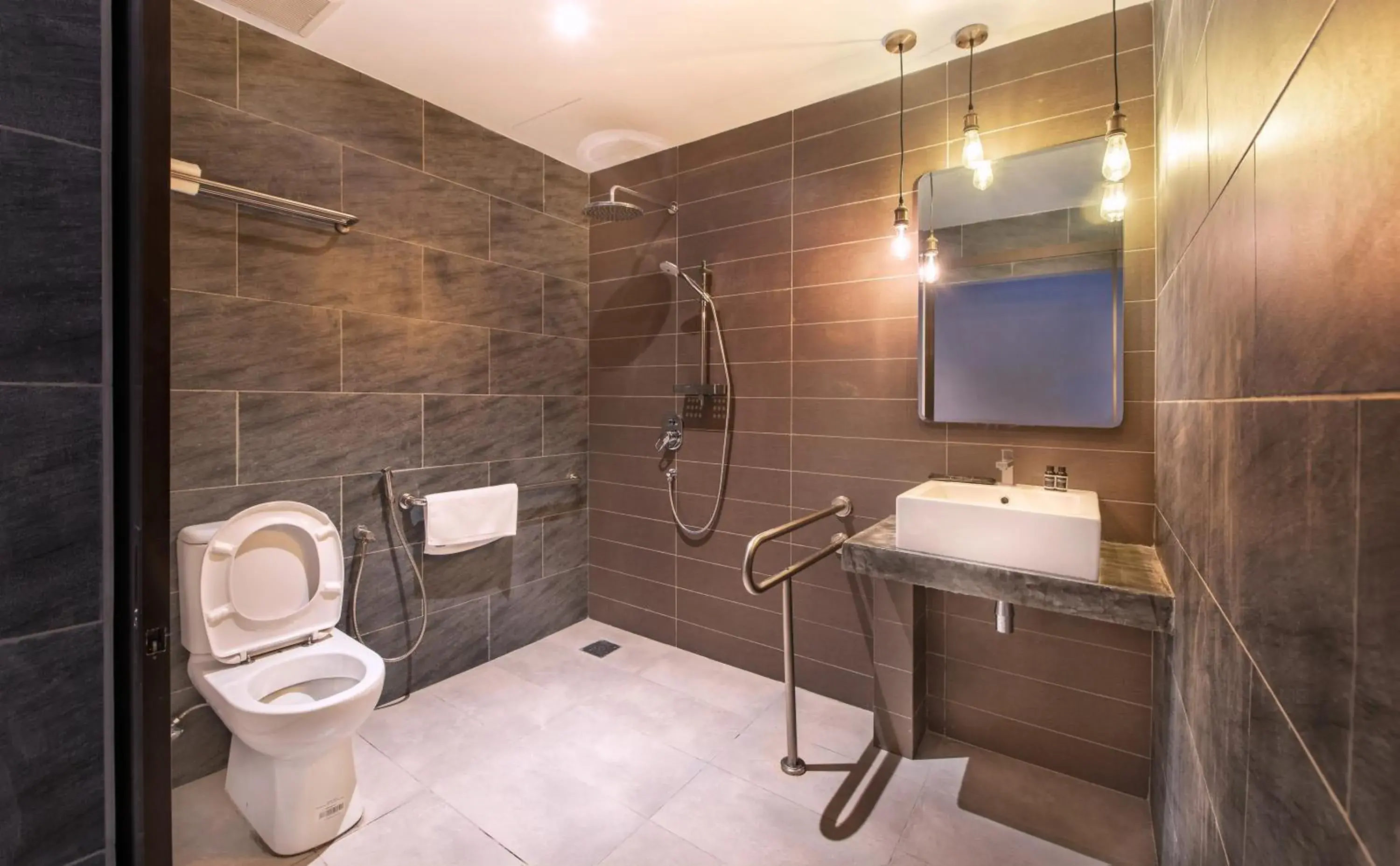 Shower, Bathroom in Orange Business Hotel Petaling Jaya