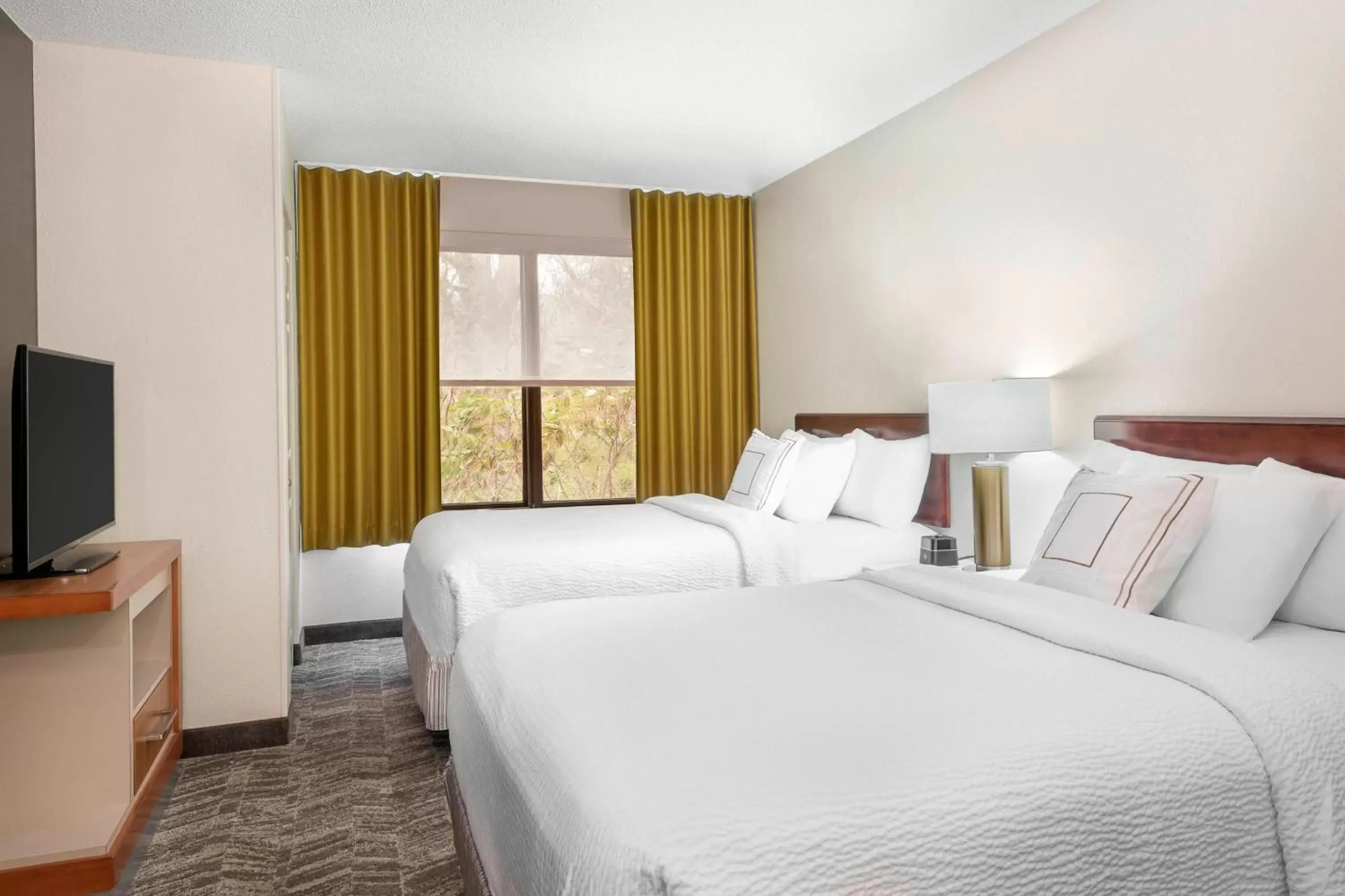 Bedroom, Bed in SpringHill Suites Asheville
