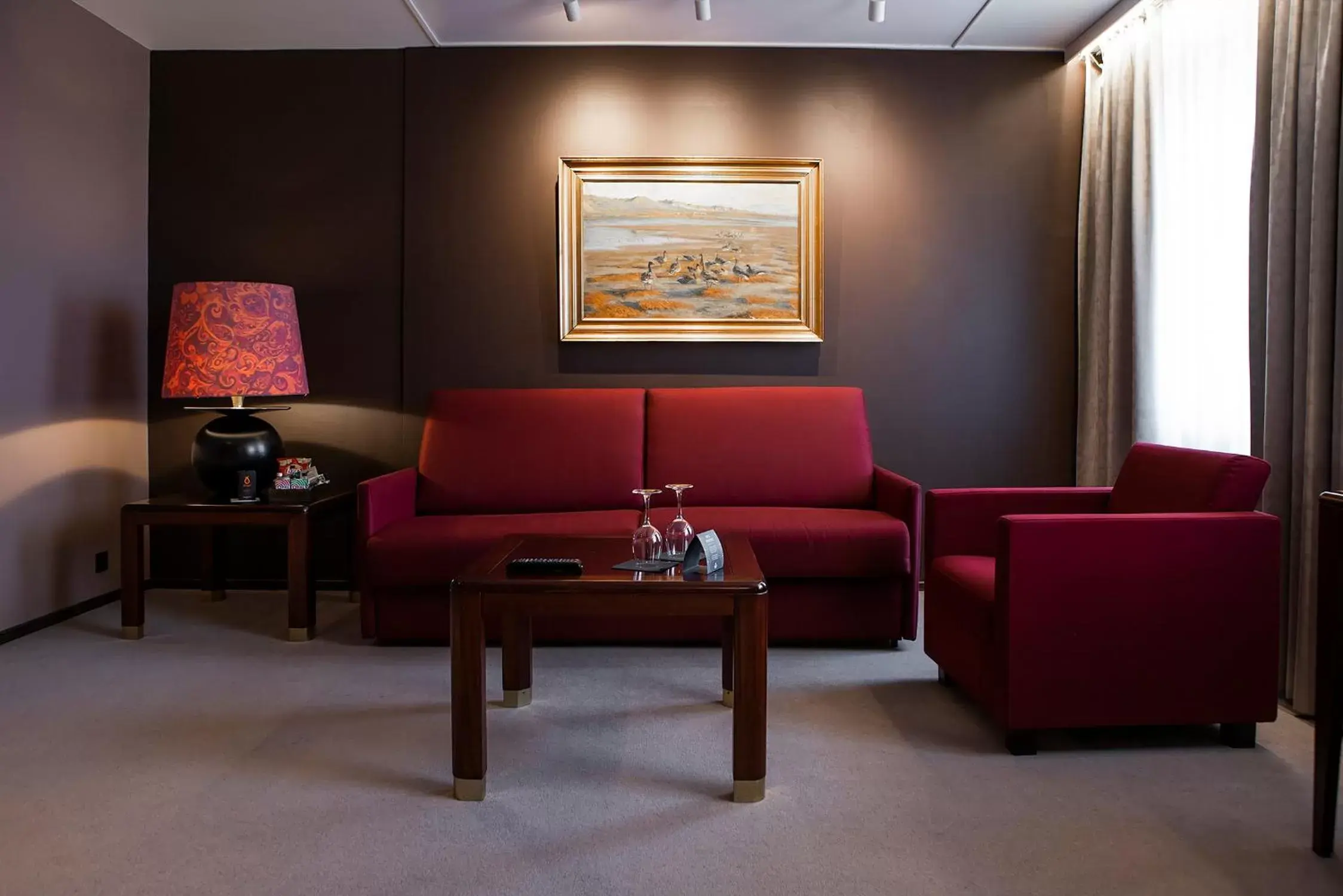 Seating Area in Hotel Holt - The Art Hotel