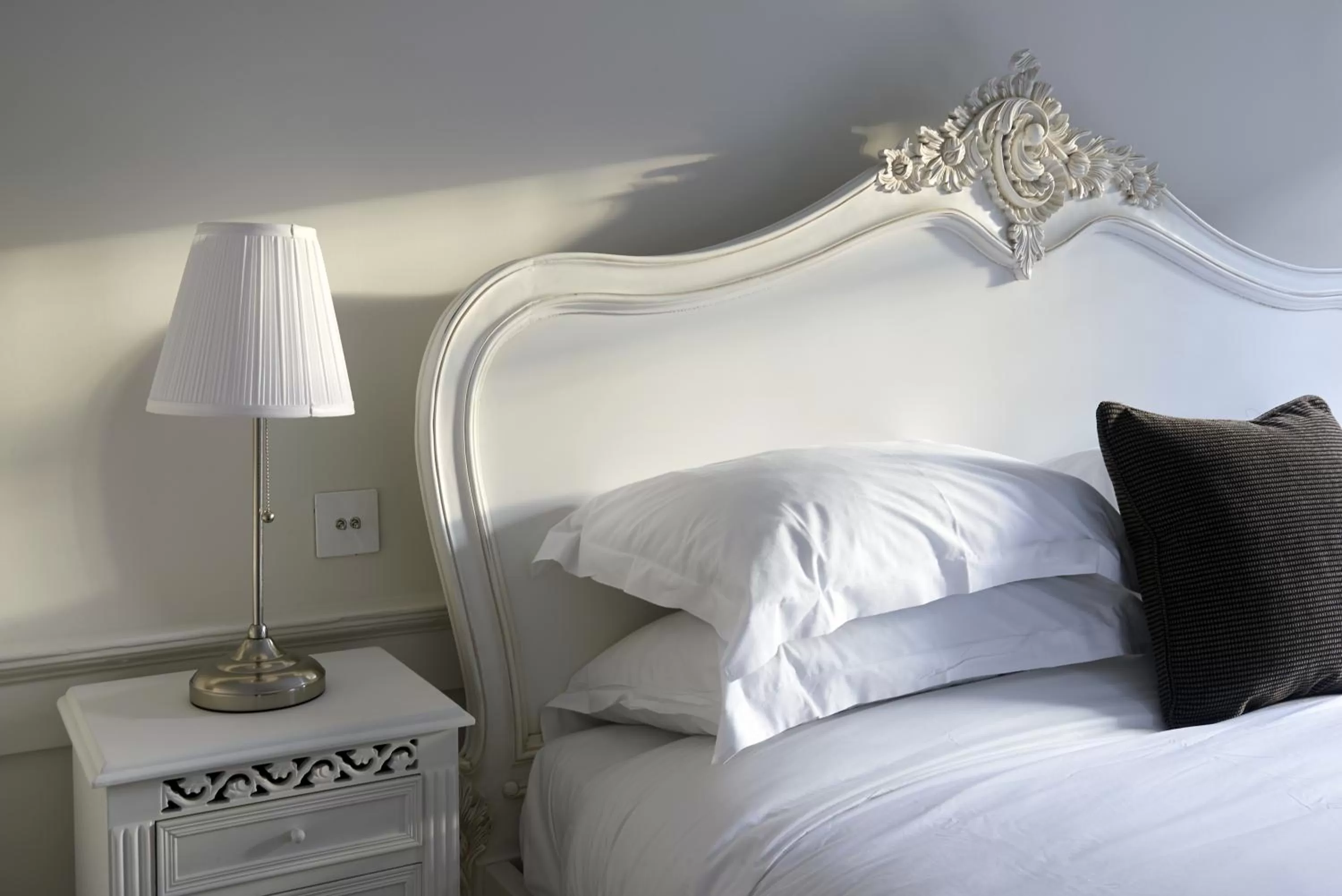 Bed in The Bell Inn Hotel