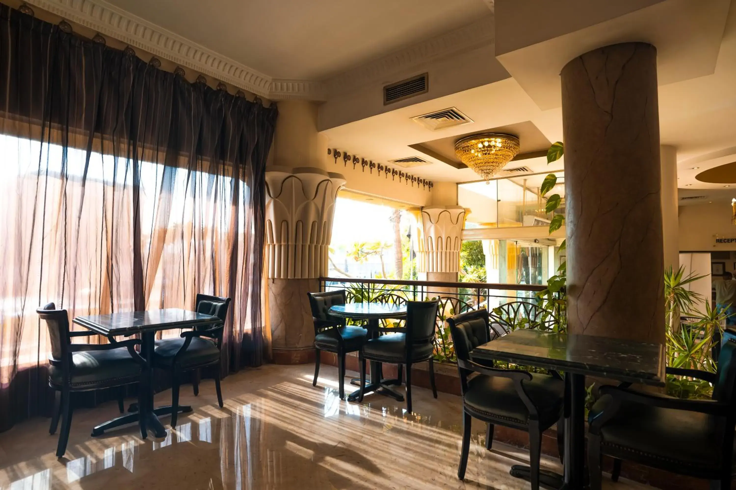 Lobby or reception, Restaurant/Places to Eat in Swiss Inn Nile Hotel