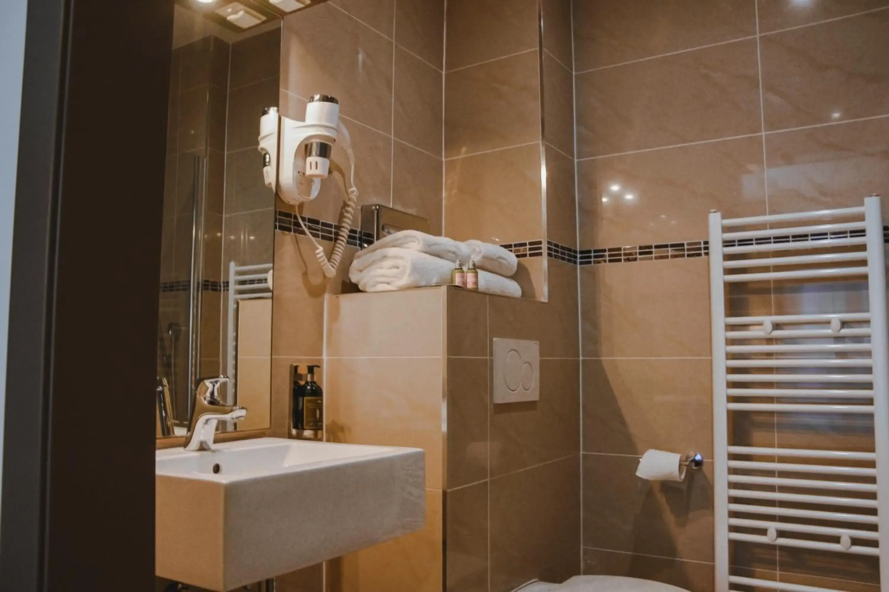 Shower, Bathroom in Dansaert Hotel