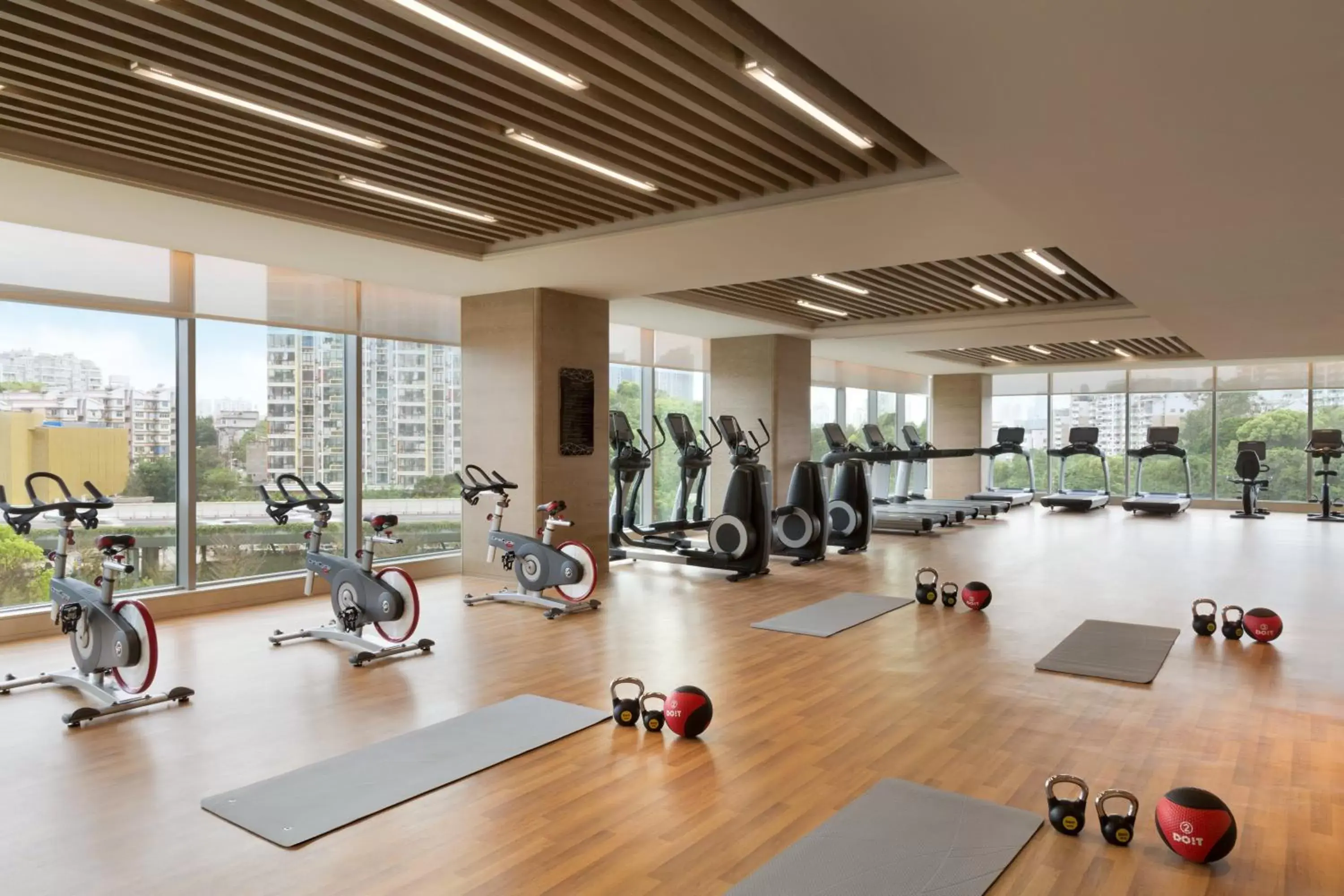 Fitness centre/facilities, Fitness Center/Facilities in Kempinski Hotel Fuzhou