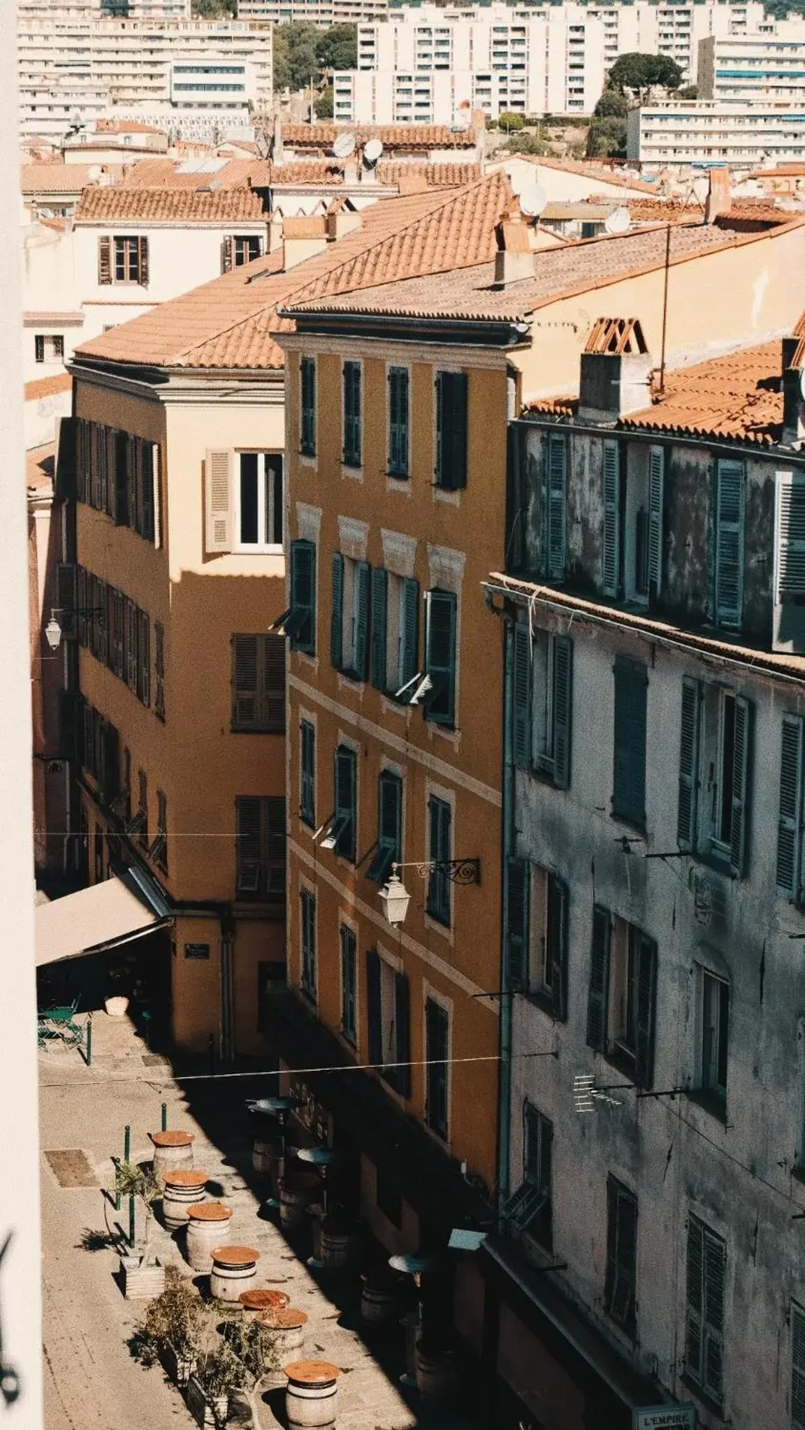 Street view in Hotel San Carlu Citadelle Ajaccio