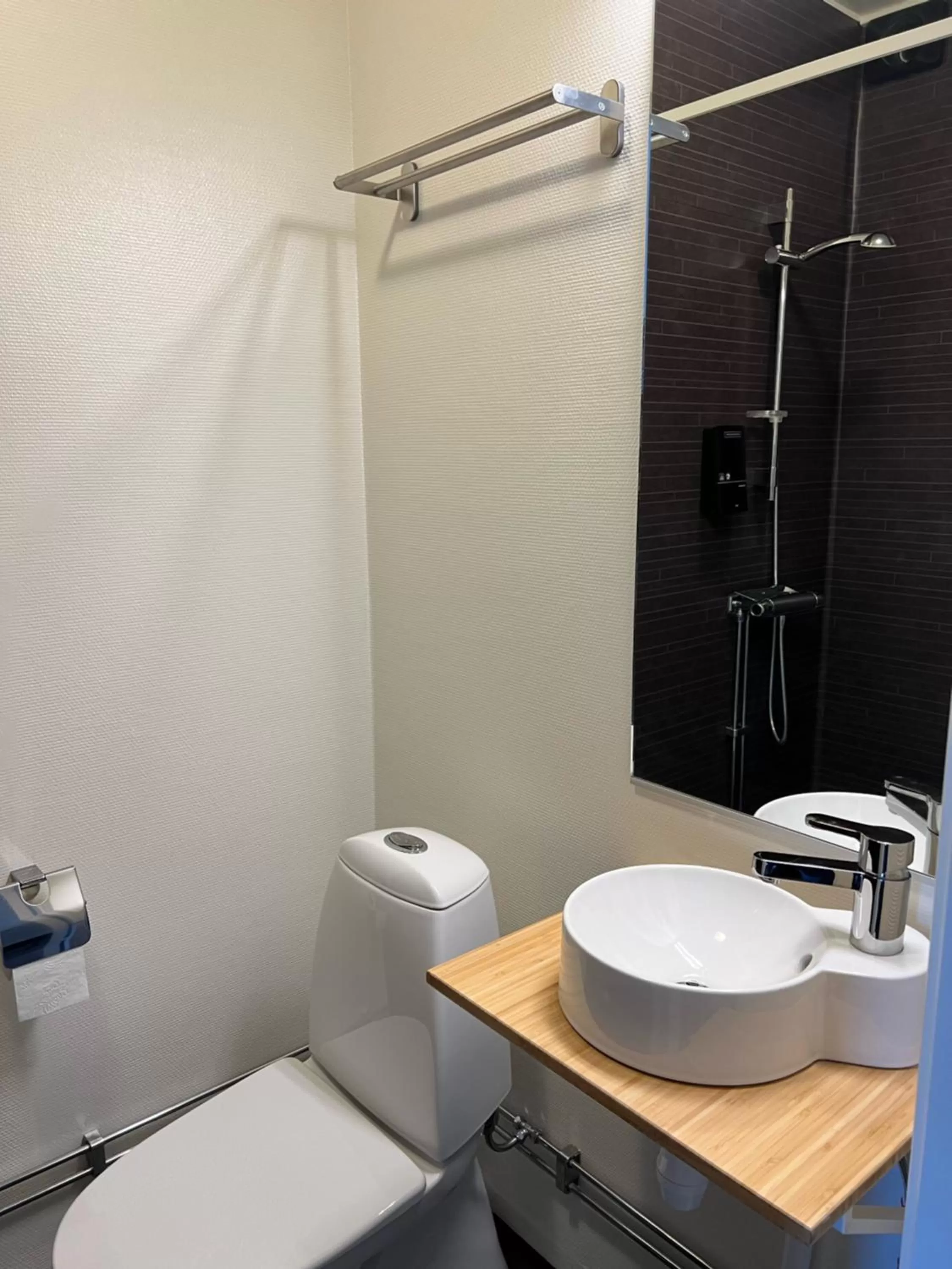 Bathroom in Hotell Lycksele