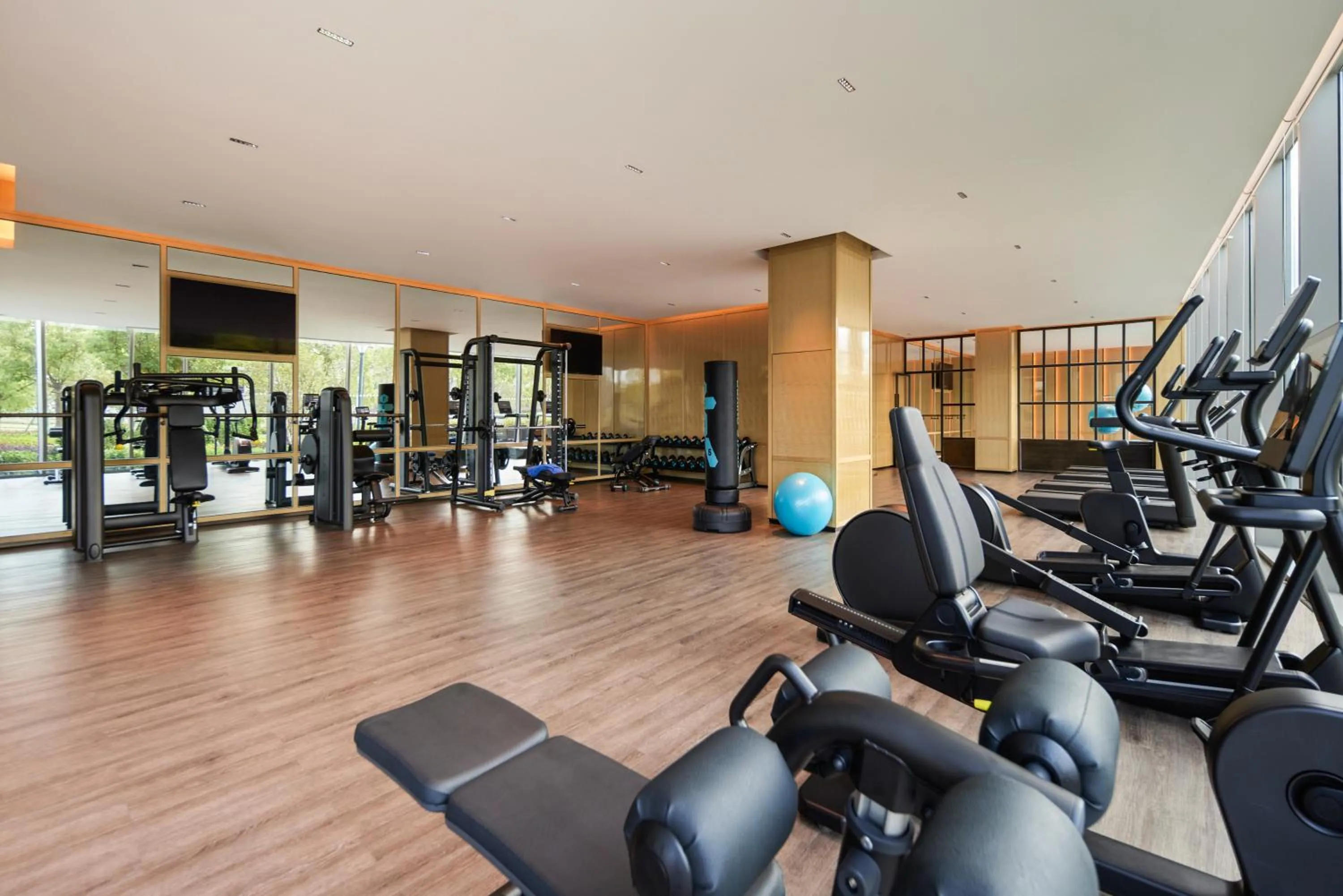 Fitness centre/facilities in Pullman Suzhou Taicang
