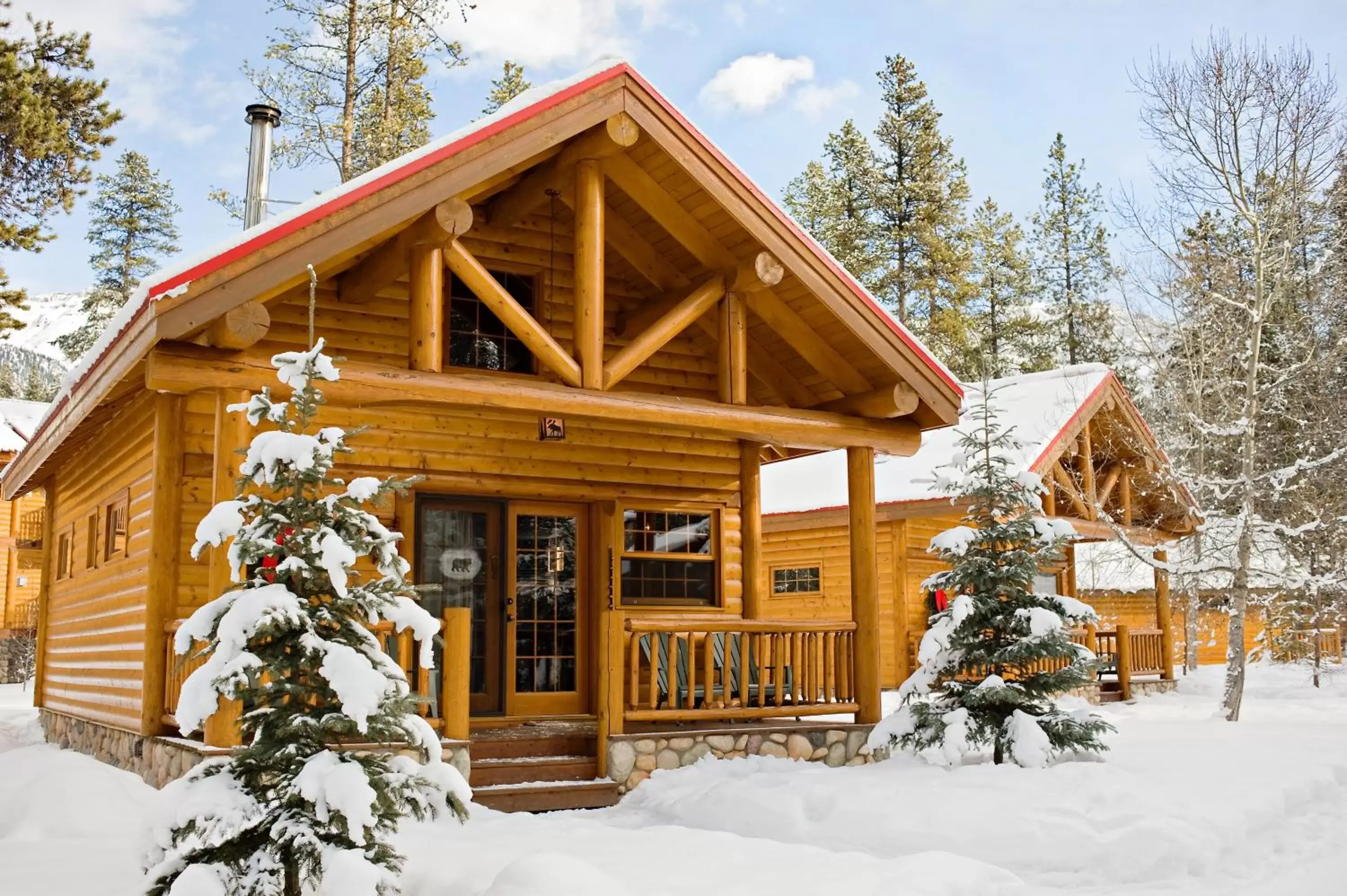 Property building, Winter in Baker Creek By Basecamp