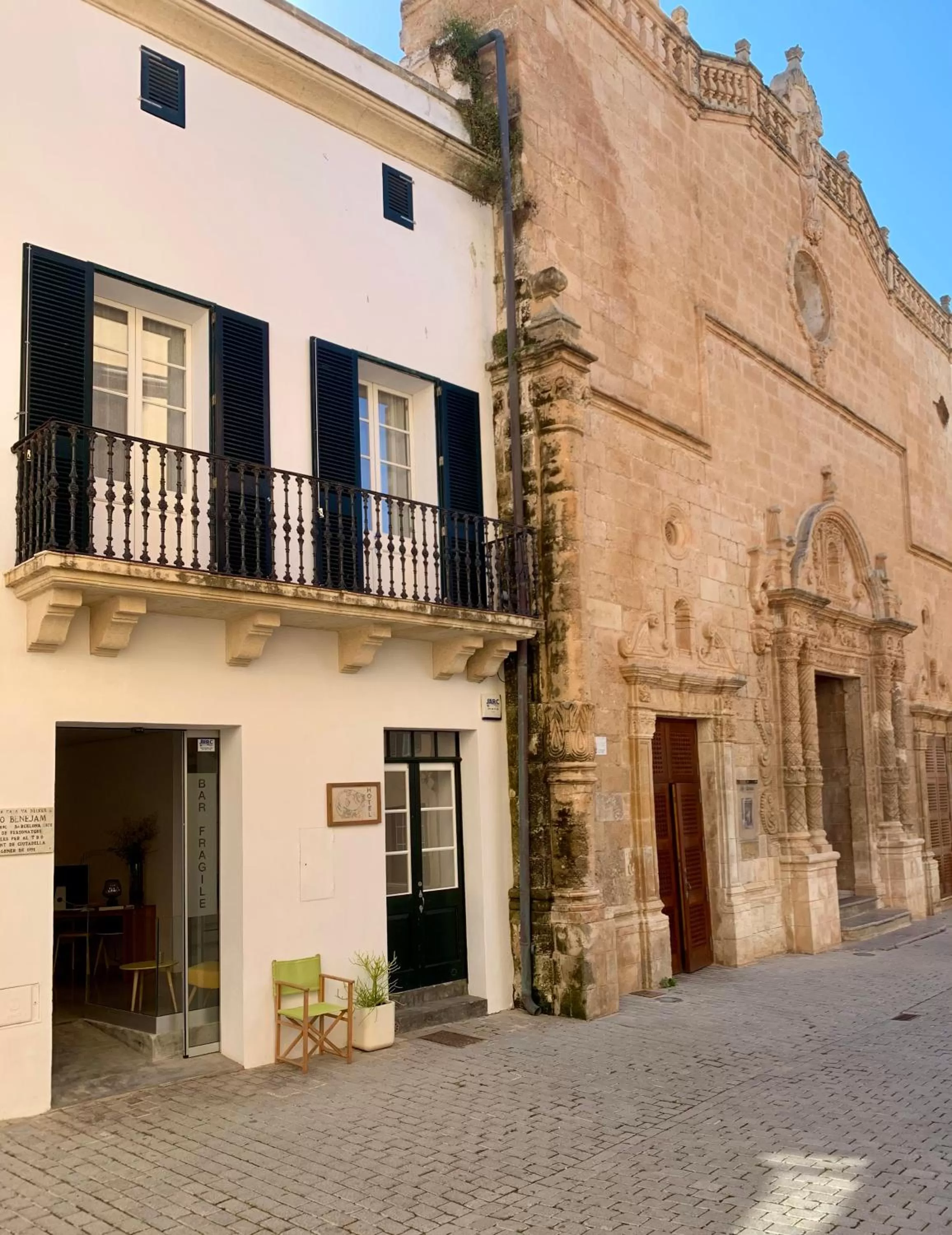 Property building in Fragile Hotel