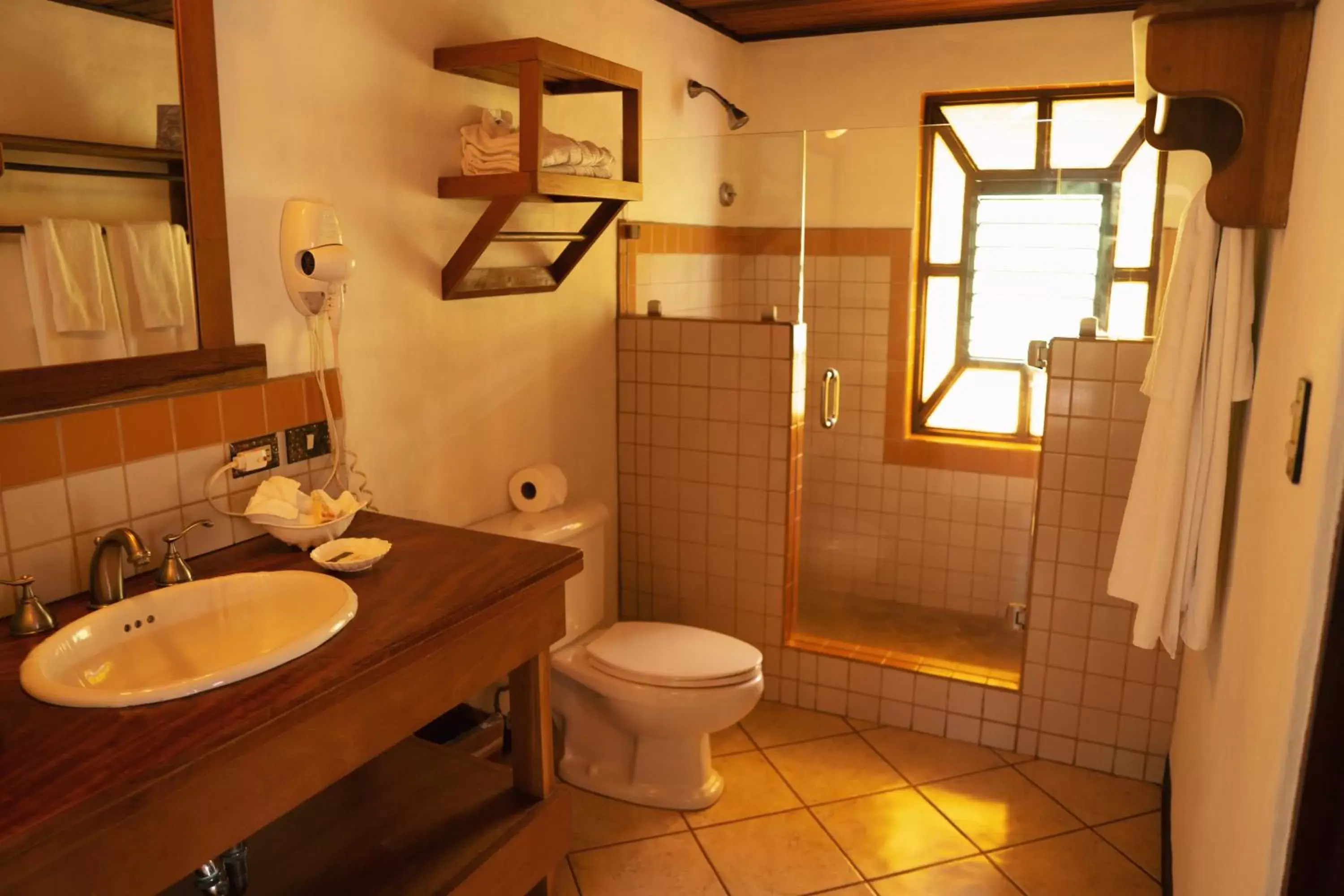Shower, Bathroom in Villa Blanca Hotel & Nature Reserve