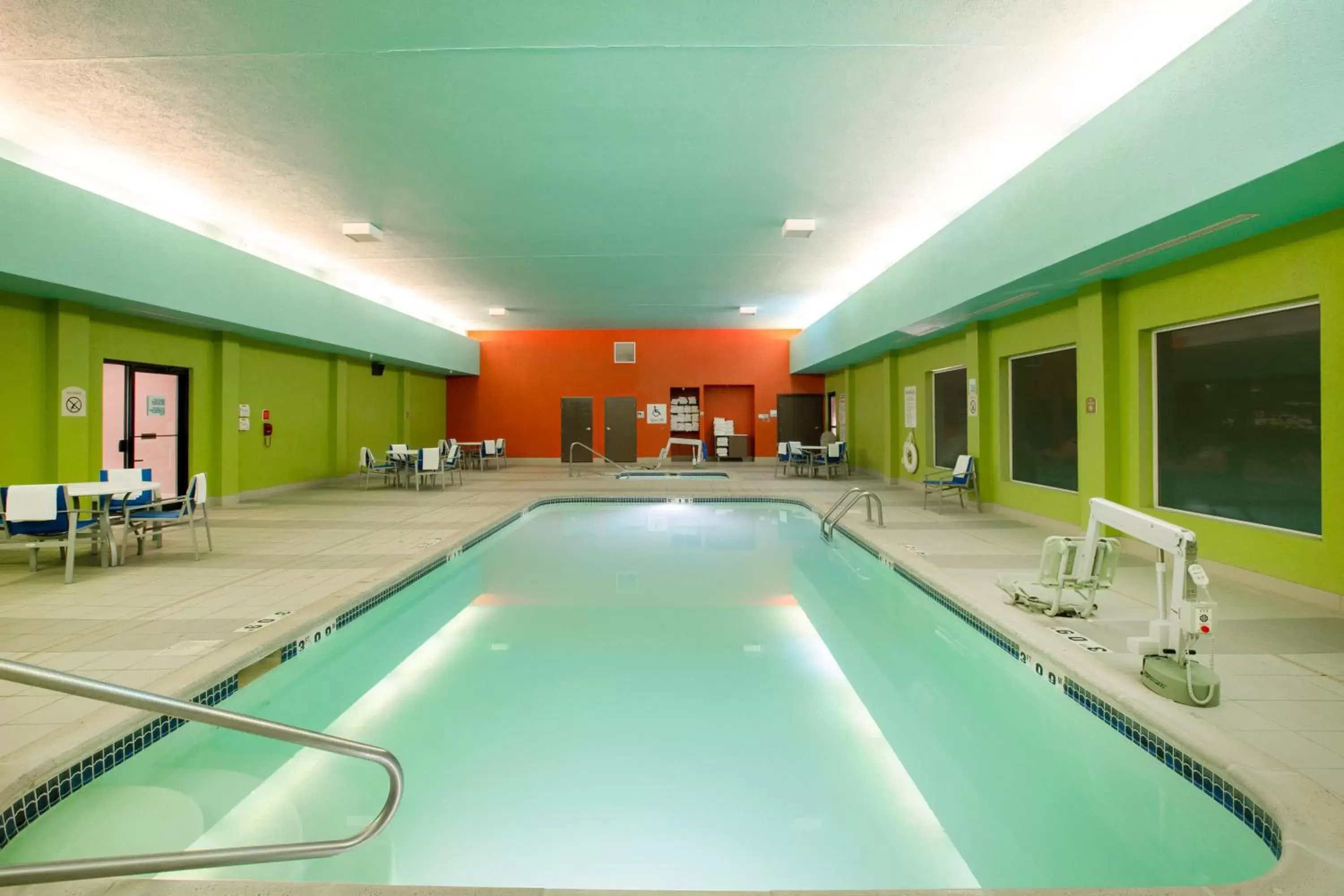 Swimming Pool in Holiday Inn Express Hotel & Suites Columbus, an IHG Hotel