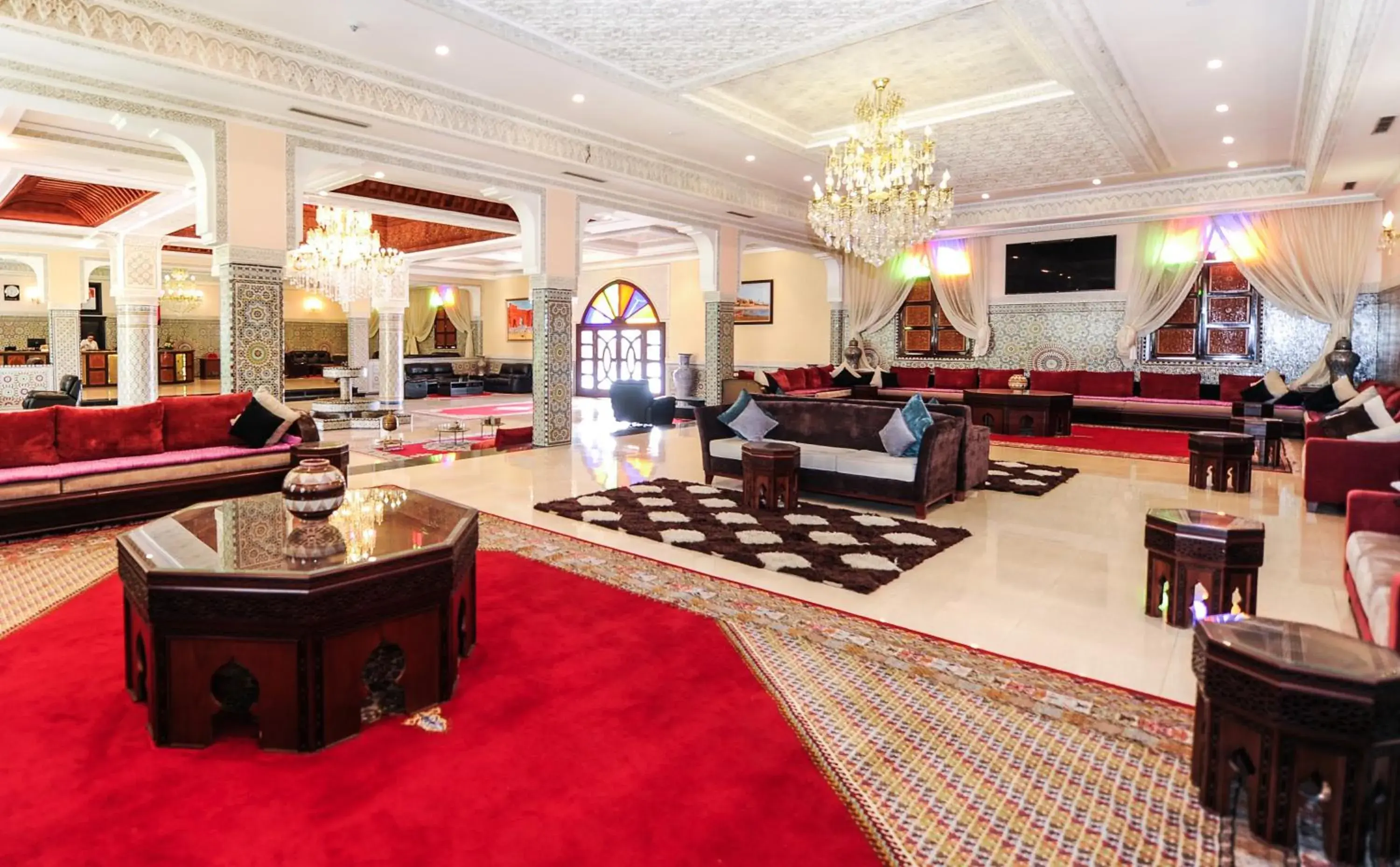 Lobby or reception, Lobby/Reception in Hotel Riad Ennakhil & SPA