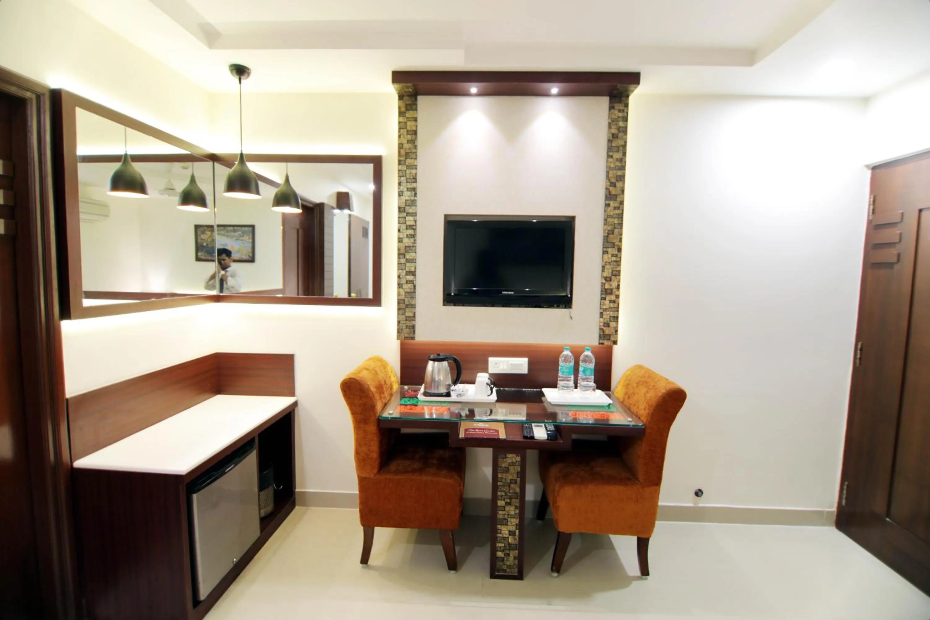 TV and multimedia in Taj Inn Hotel