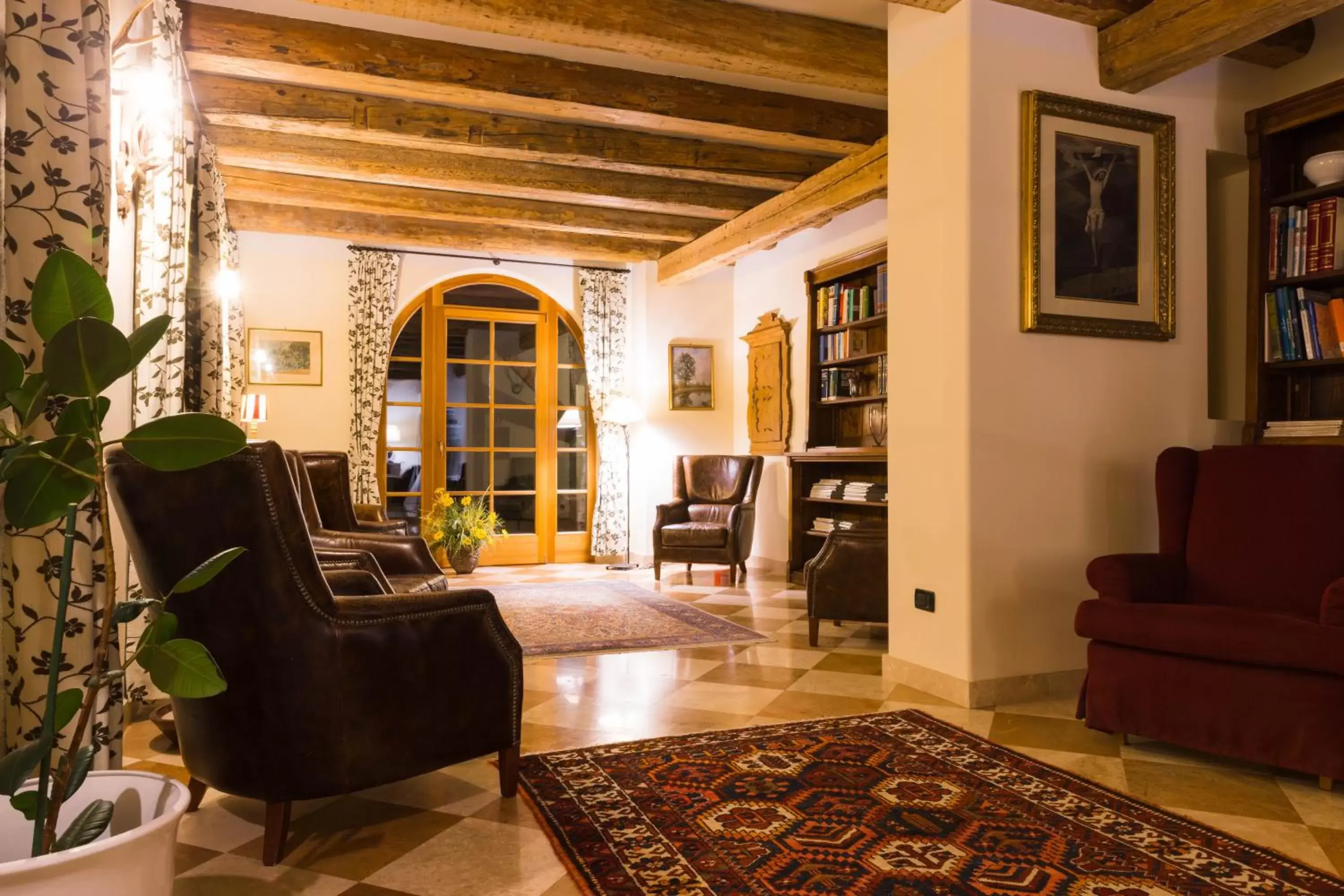 Library, Seating Area in Hotel Relais Vecchio Maso