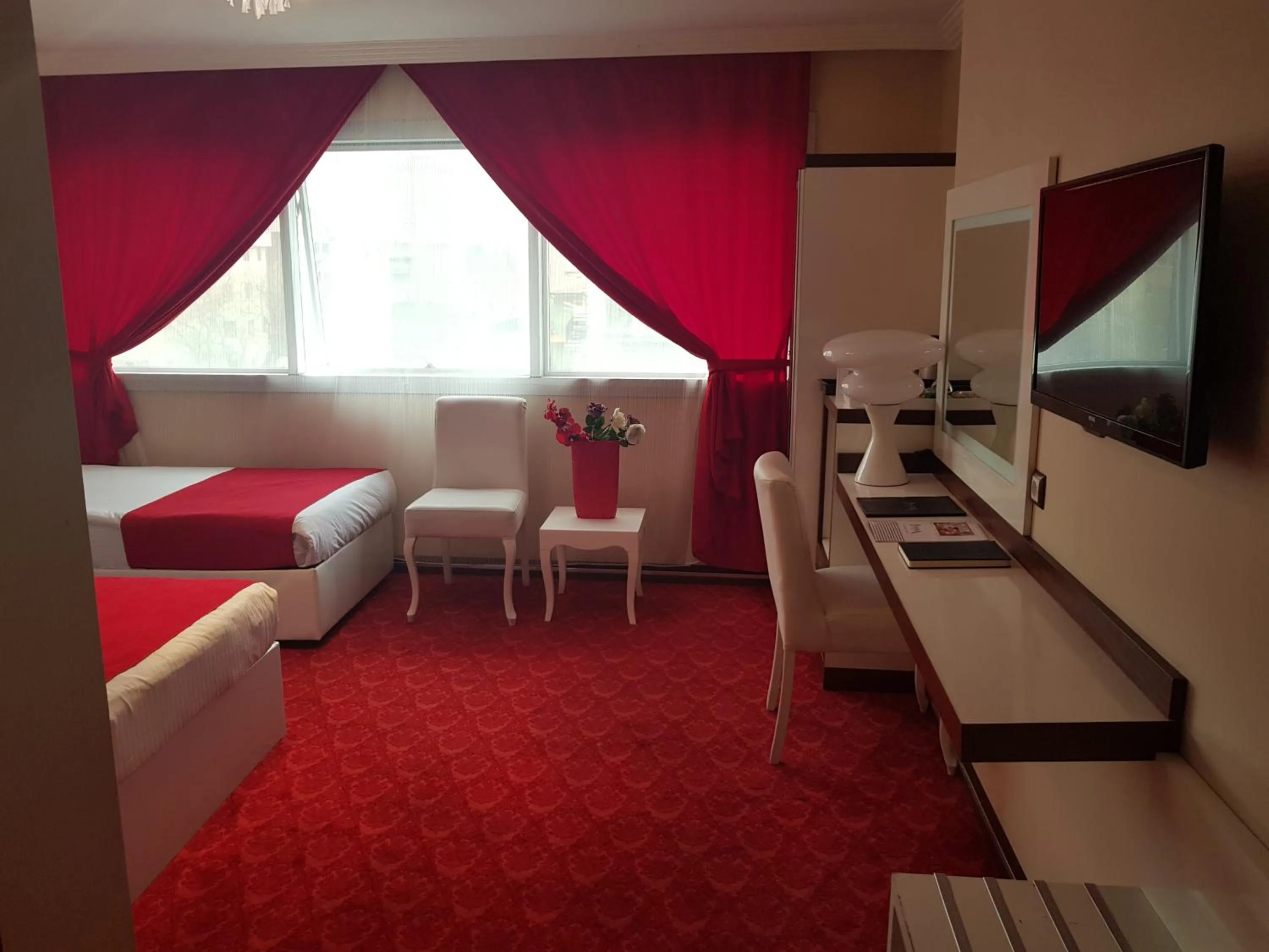 Bed in Ismira Hotel Ankara