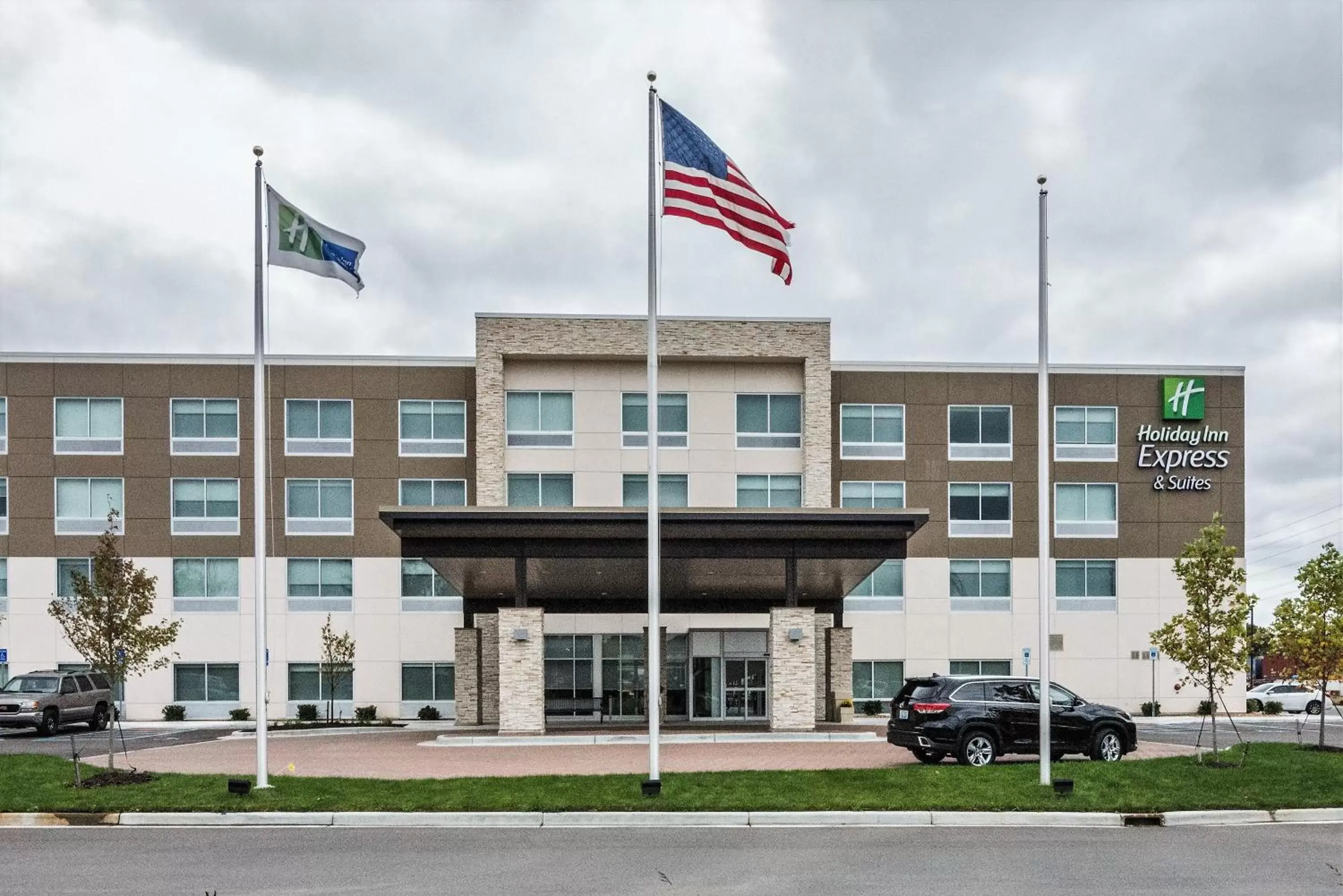 Property Building in Holiday Inn Express & Suites Allen Park, an IHG Hotel