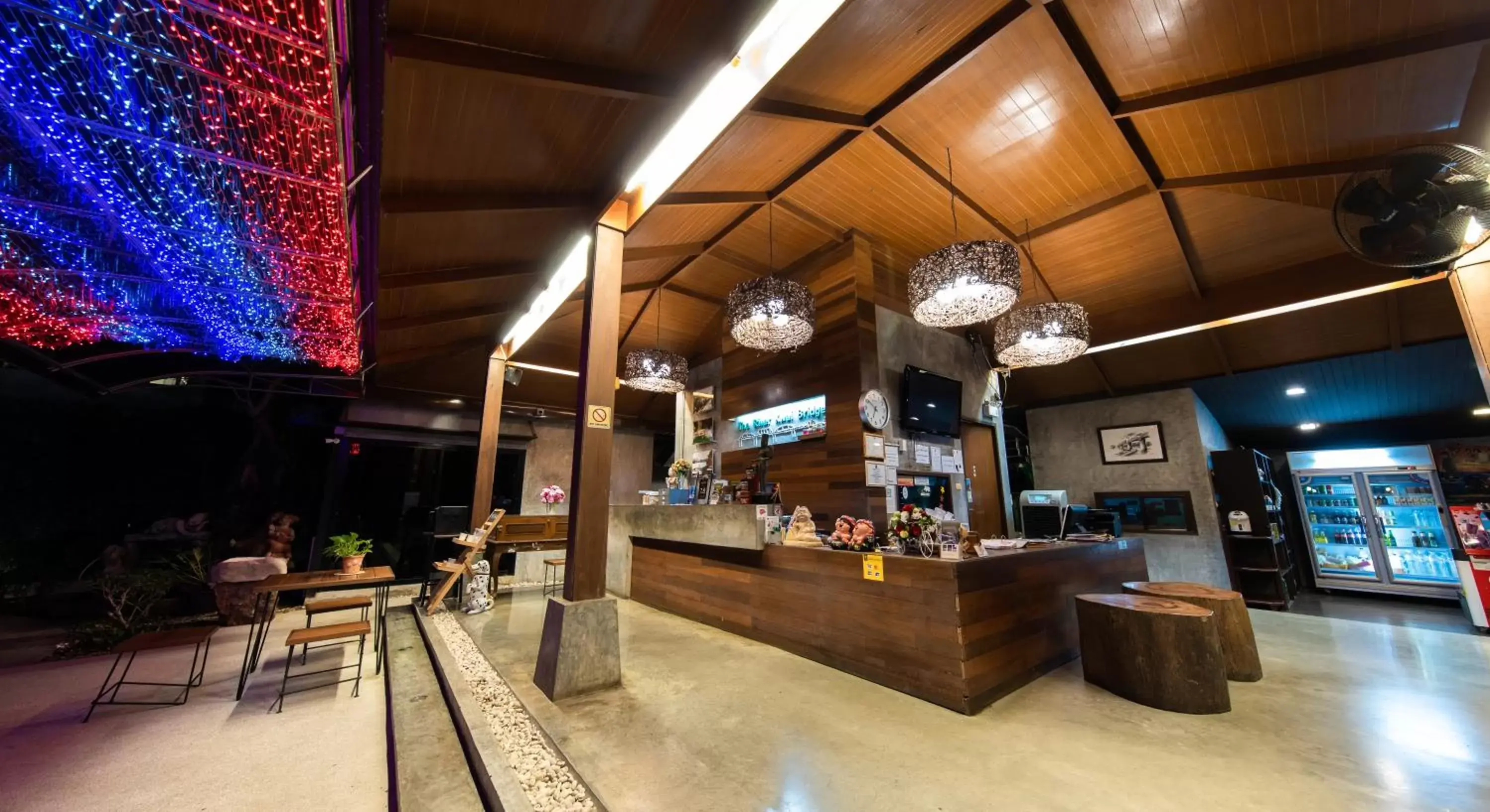 Lobby or reception in The RiverKwai Bridge Resort Lobby or reception in The RiverKwai Bridge Resort