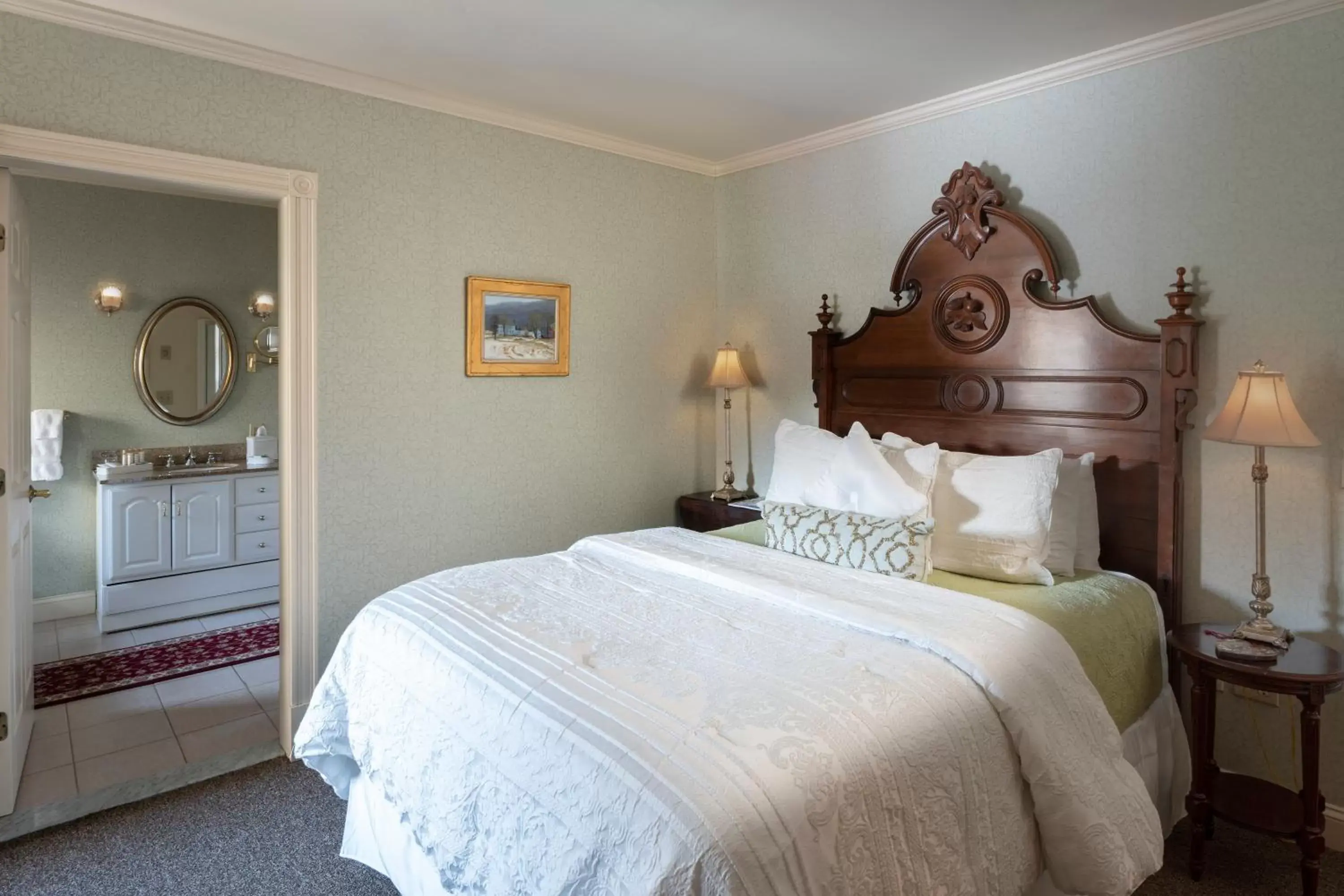 Bed in The Inn at Thorn Hill Bed in The Inn at Thorn Hill