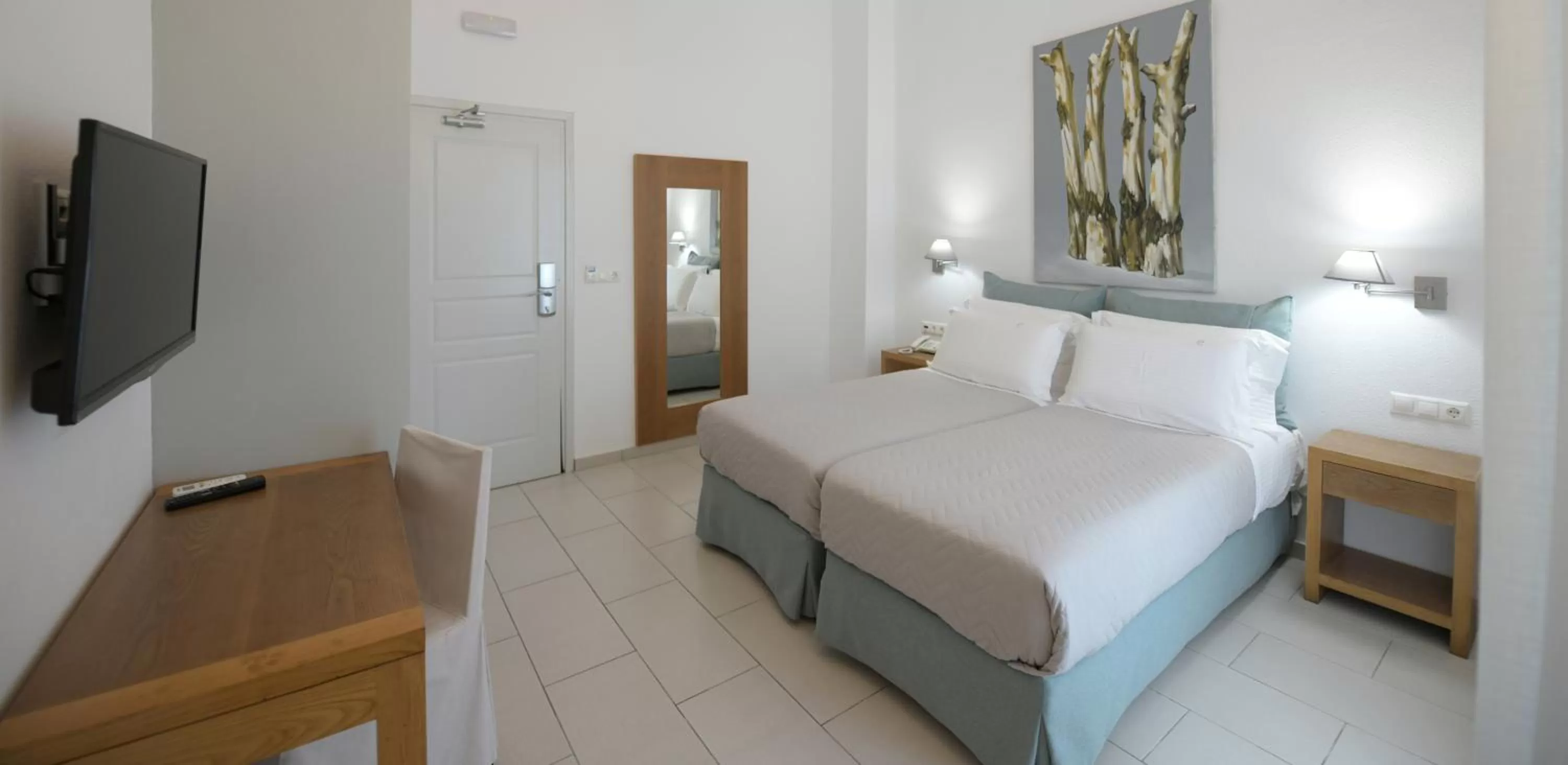 Bedroom, Bed in Elena Hotel Mykonos