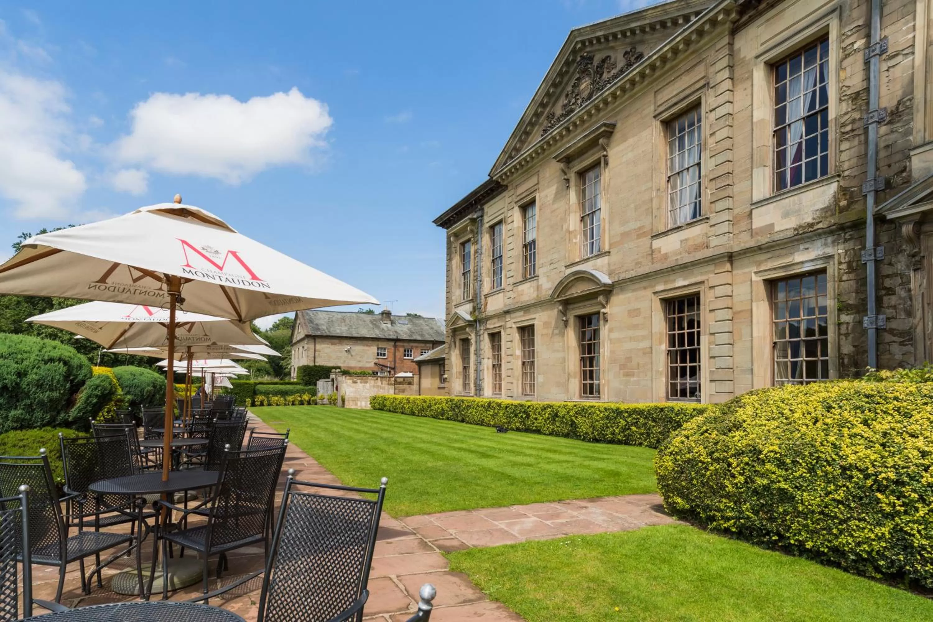 Property building in Coombe Abbey Hotel