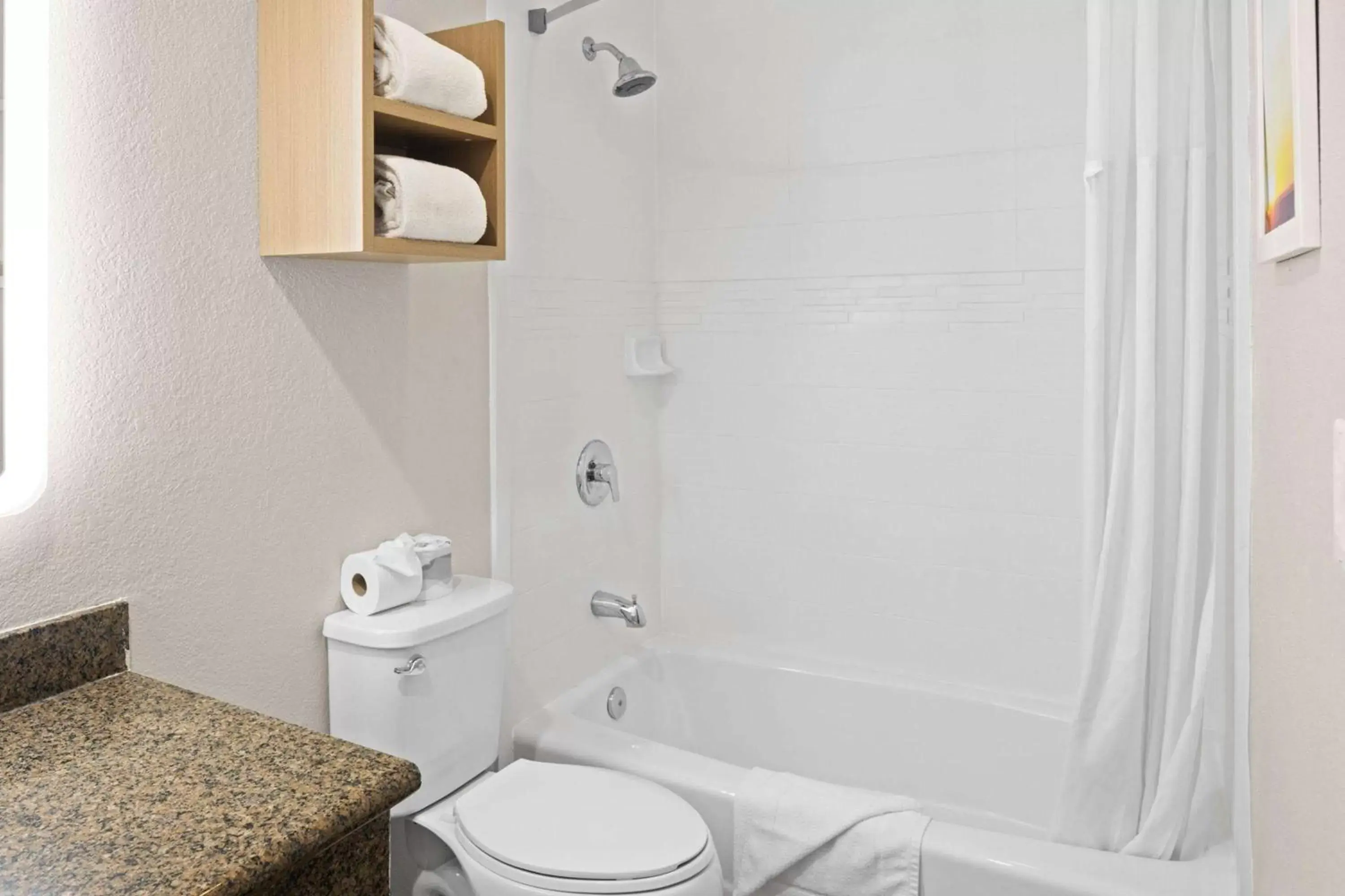 TV and multimedia, Bathroom in Days Inn by Wyndham San Diego-East/El Cajon