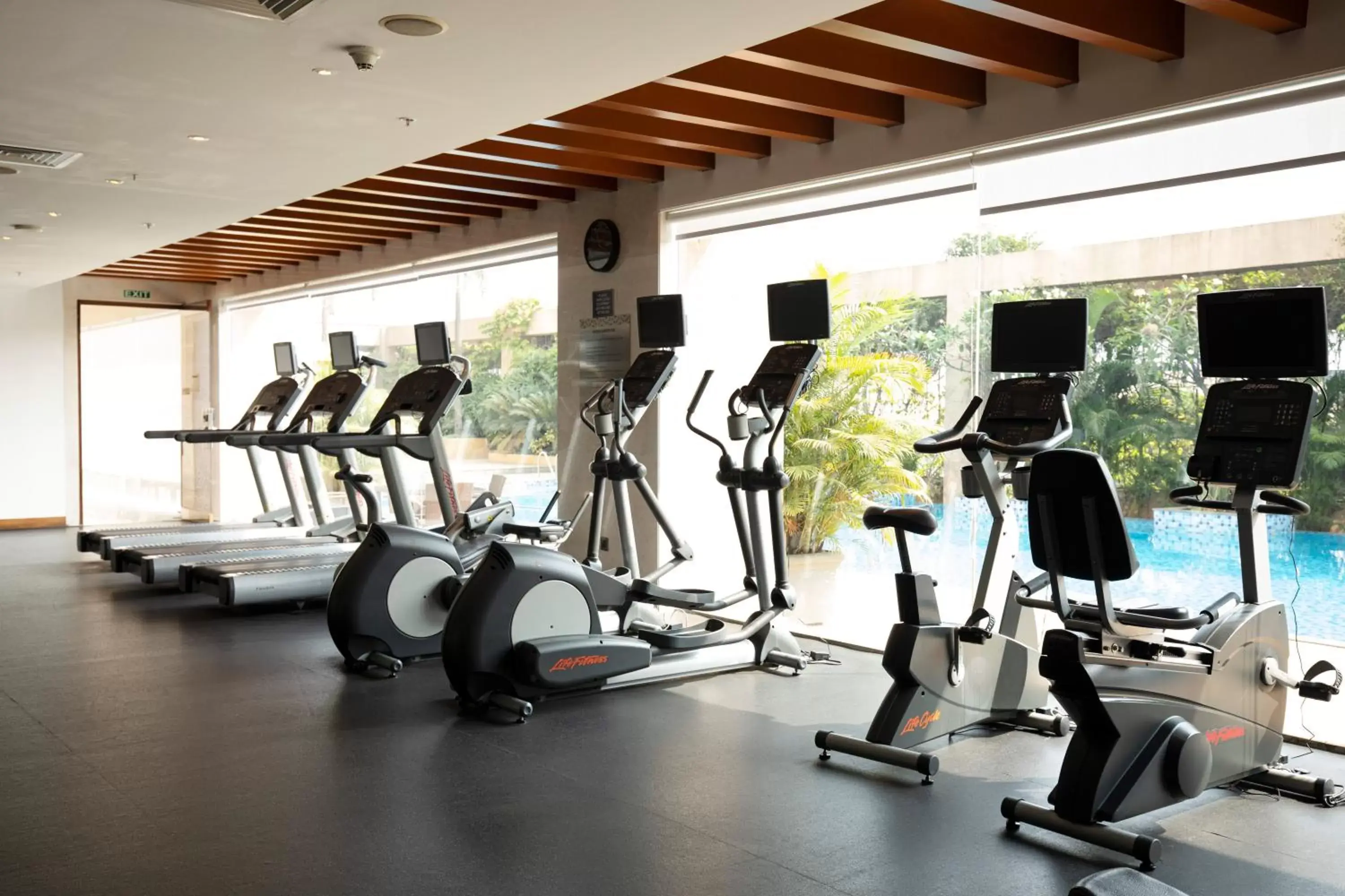 Fitness centre/facilities, Fitness Center/Facilities in Courtyard by Marriott Pune Chakan