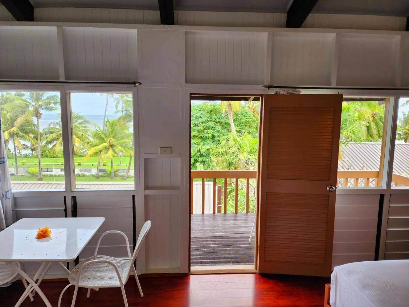 Bed in The Crow's Nest Resort Fiji