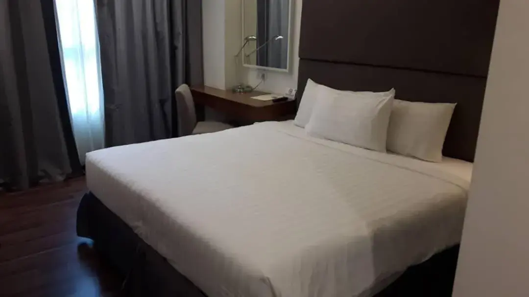 Bed in WP Hotel