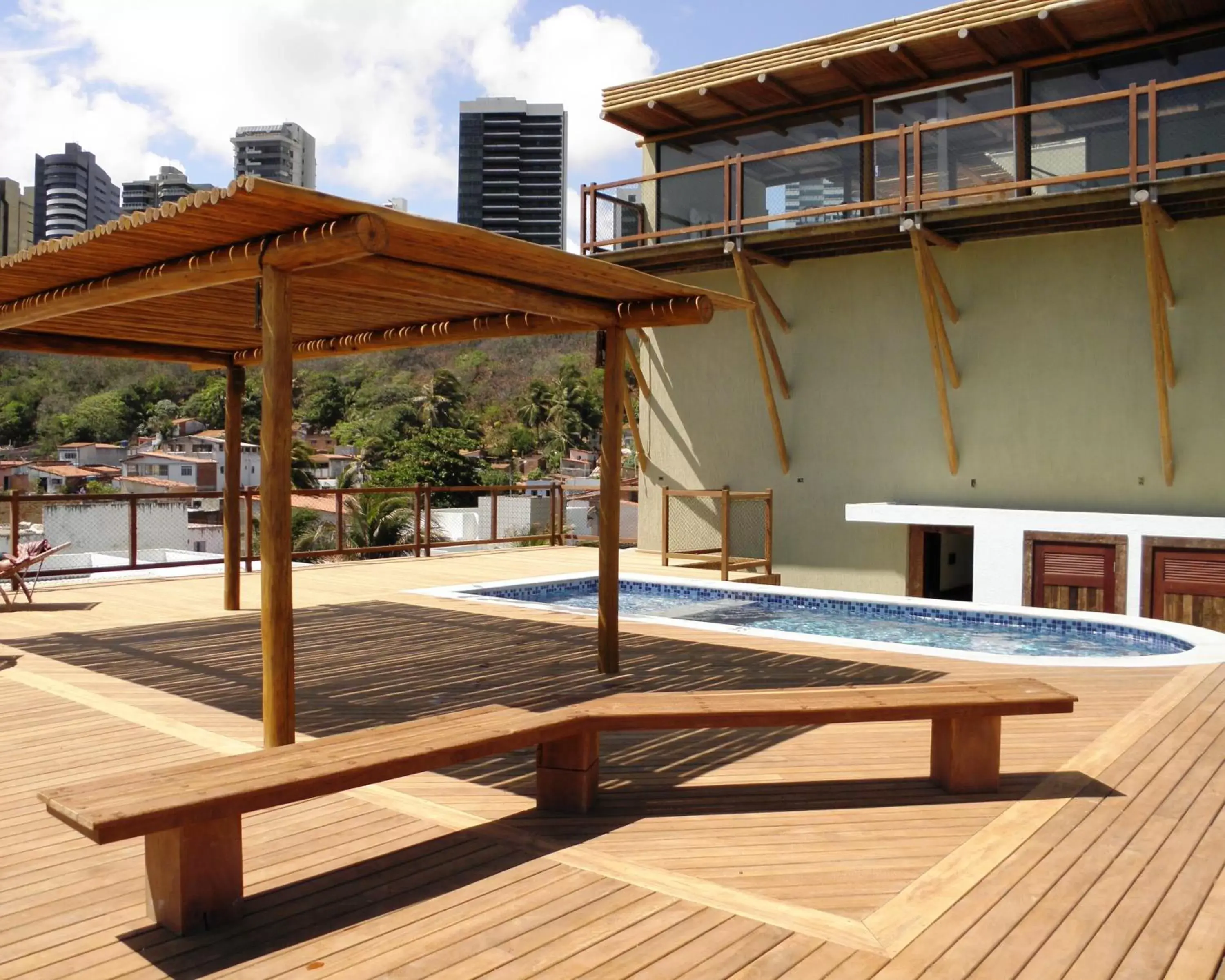 Facade/entrance, Swimming Pool in Porto Suítes Natal Hotel