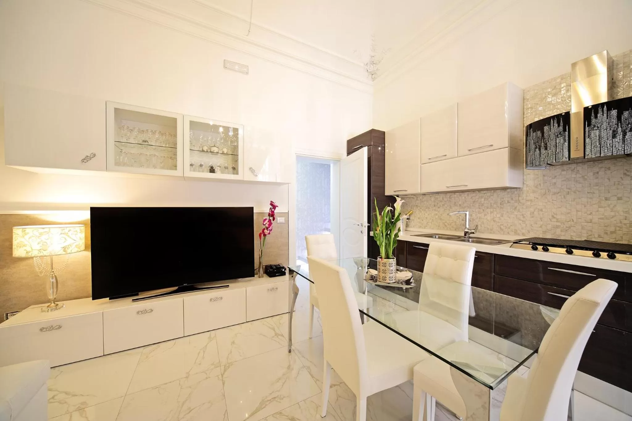 Kitchen or kitchenette in La Dimora Del Marchese