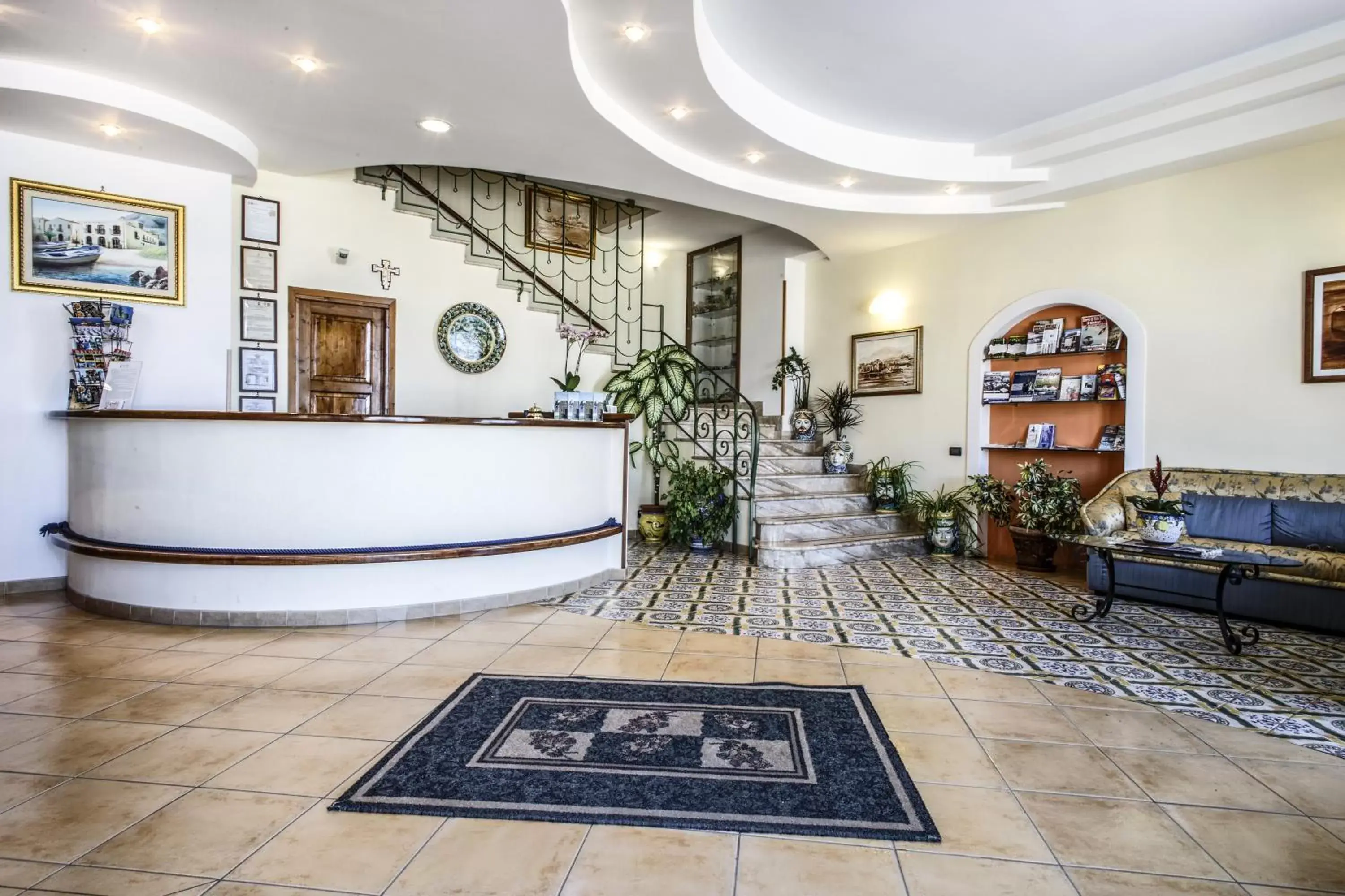 Decorative detail, Lobby/Reception in Hotel Cala Marina