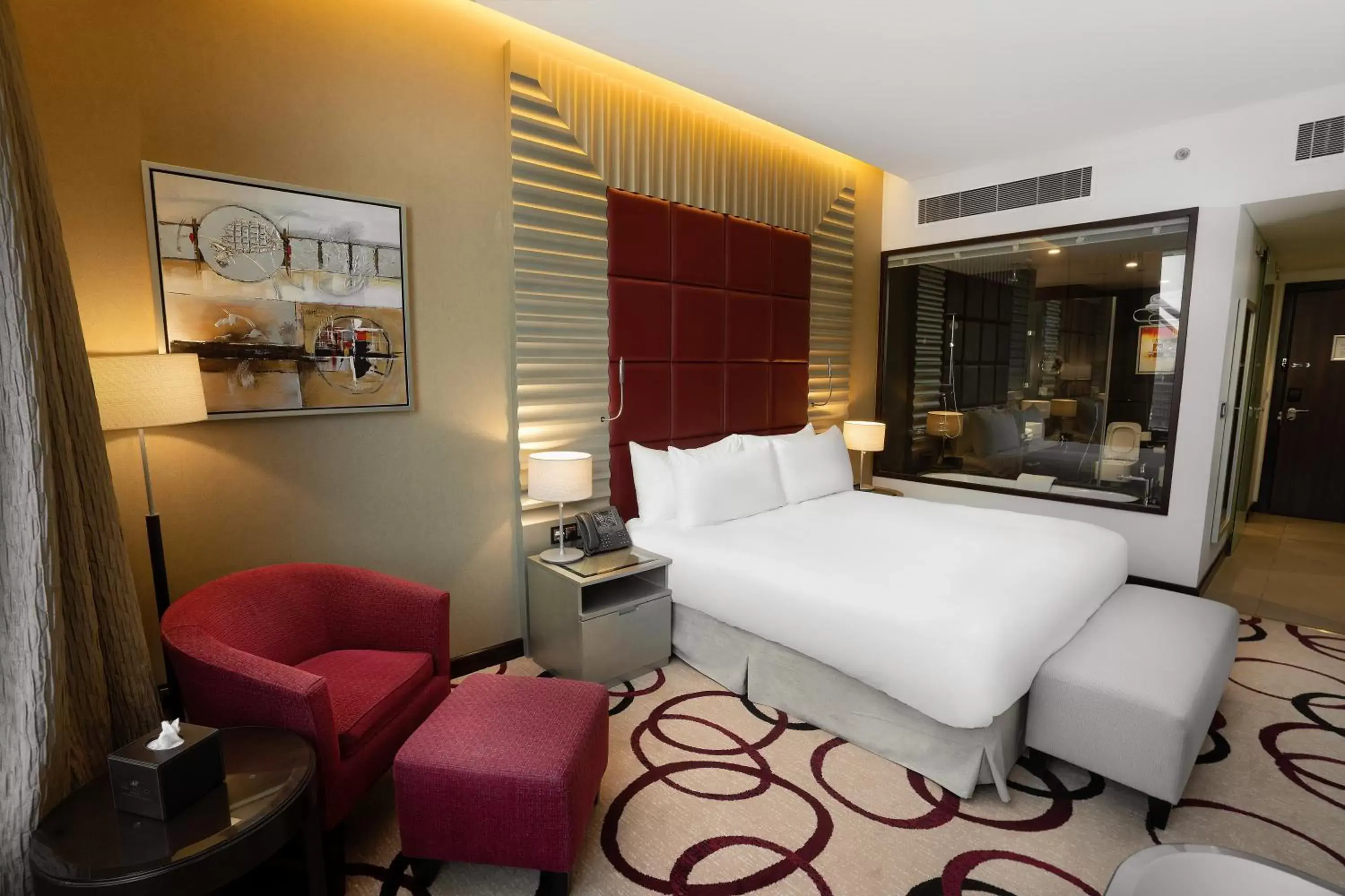 Bedroom in Crowne Plaza Riyadh - RDC Hotel & Convention, an IHG Hotel