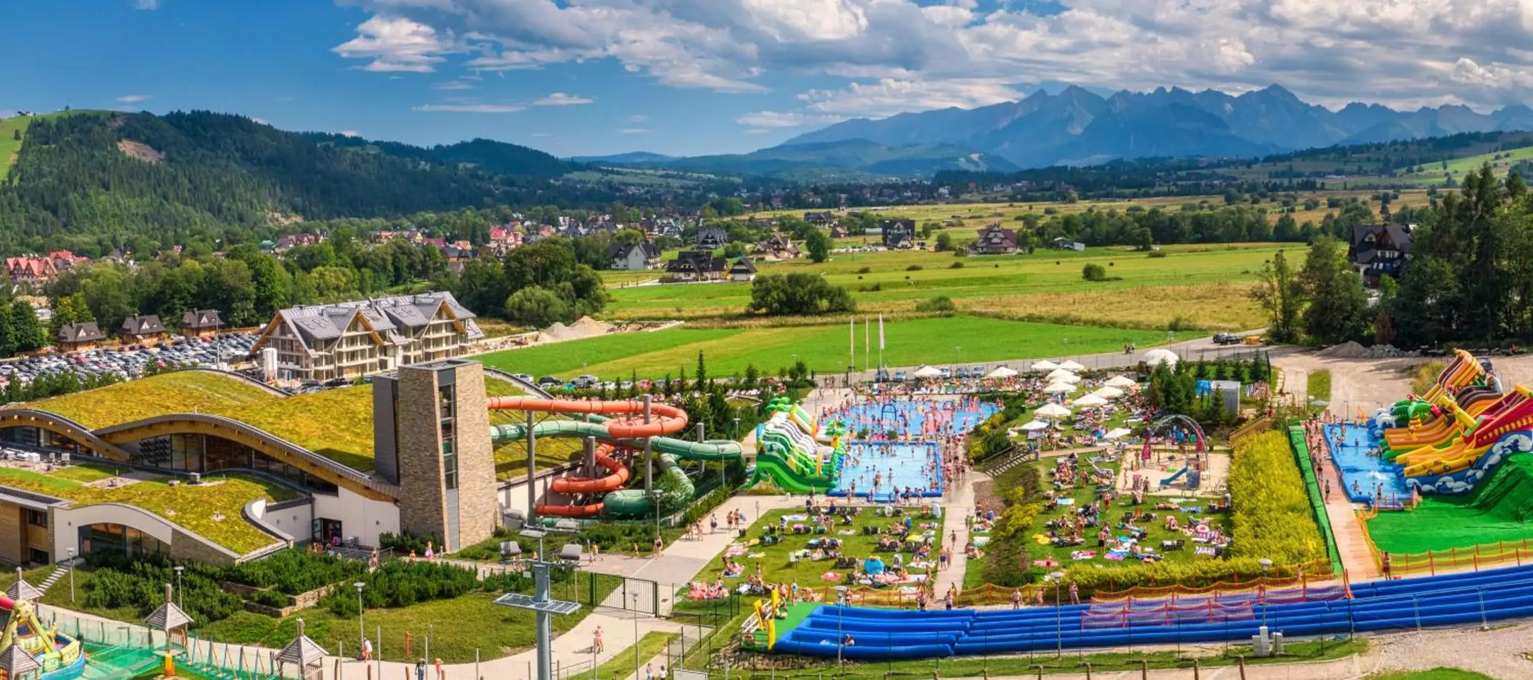 Aqua park, Bird's-eye View in Hotel Bania Thermal & Ski