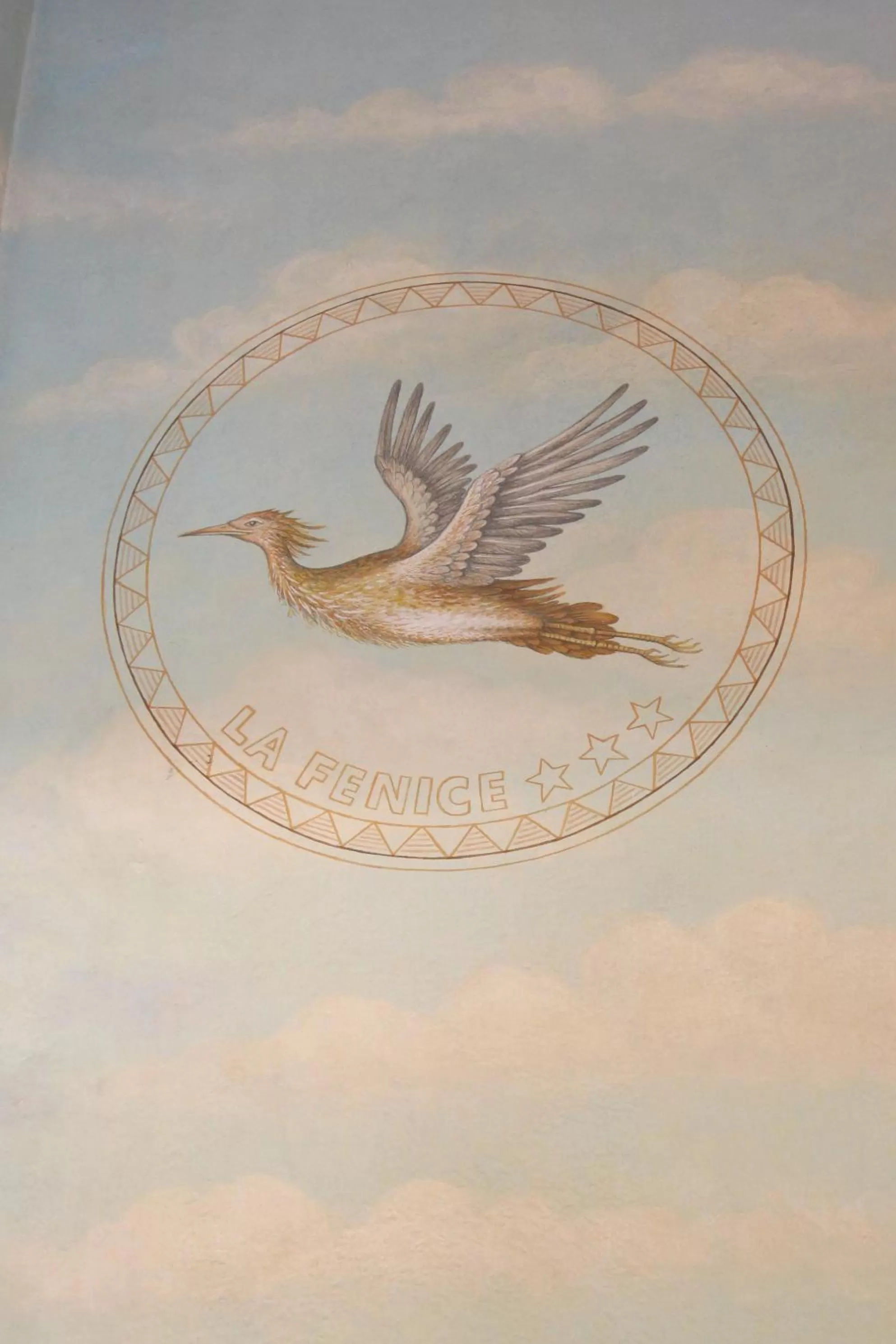 Decorative detail in Hotel La Fenice