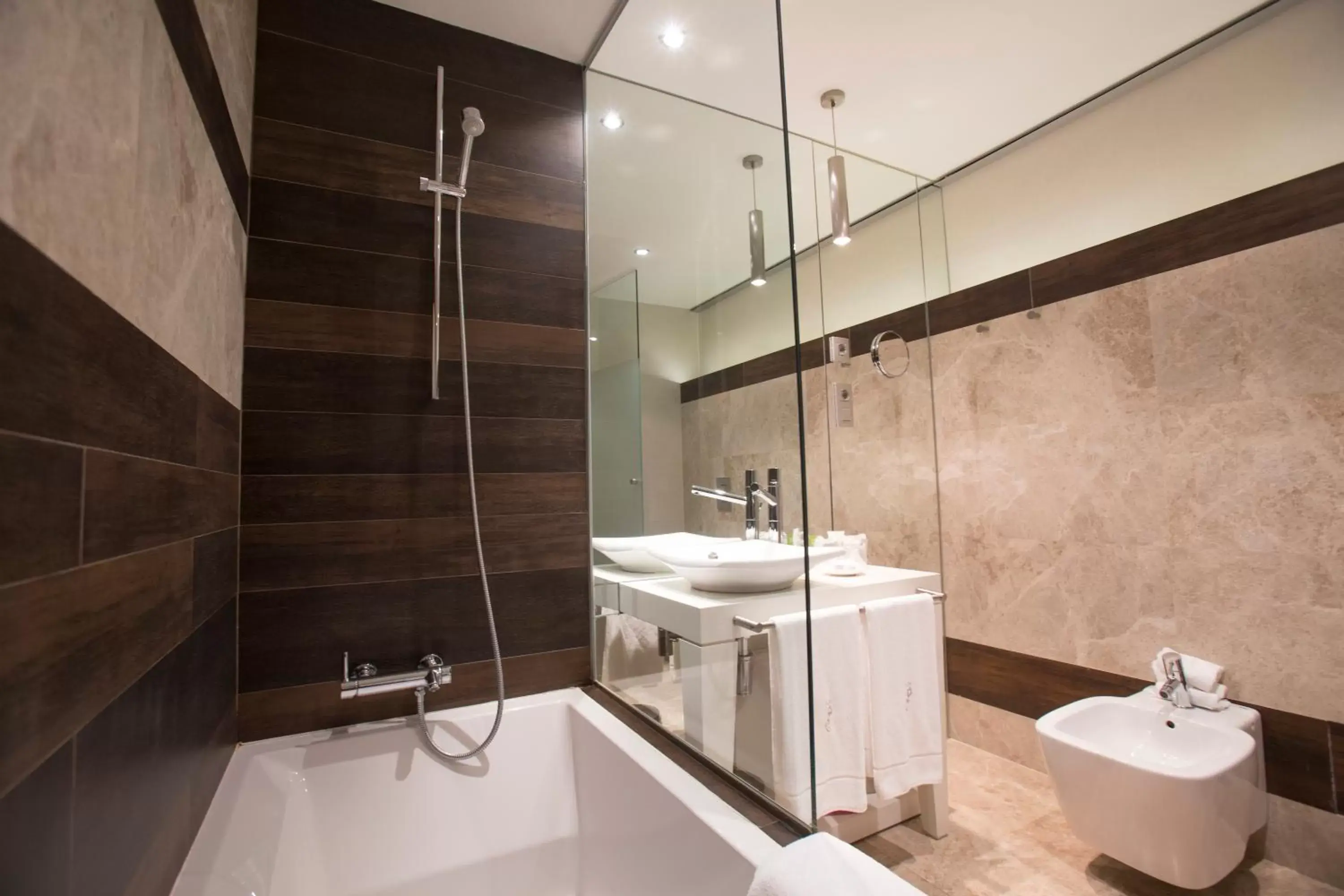 Shower, Bathroom in Hotel AF Pesquera