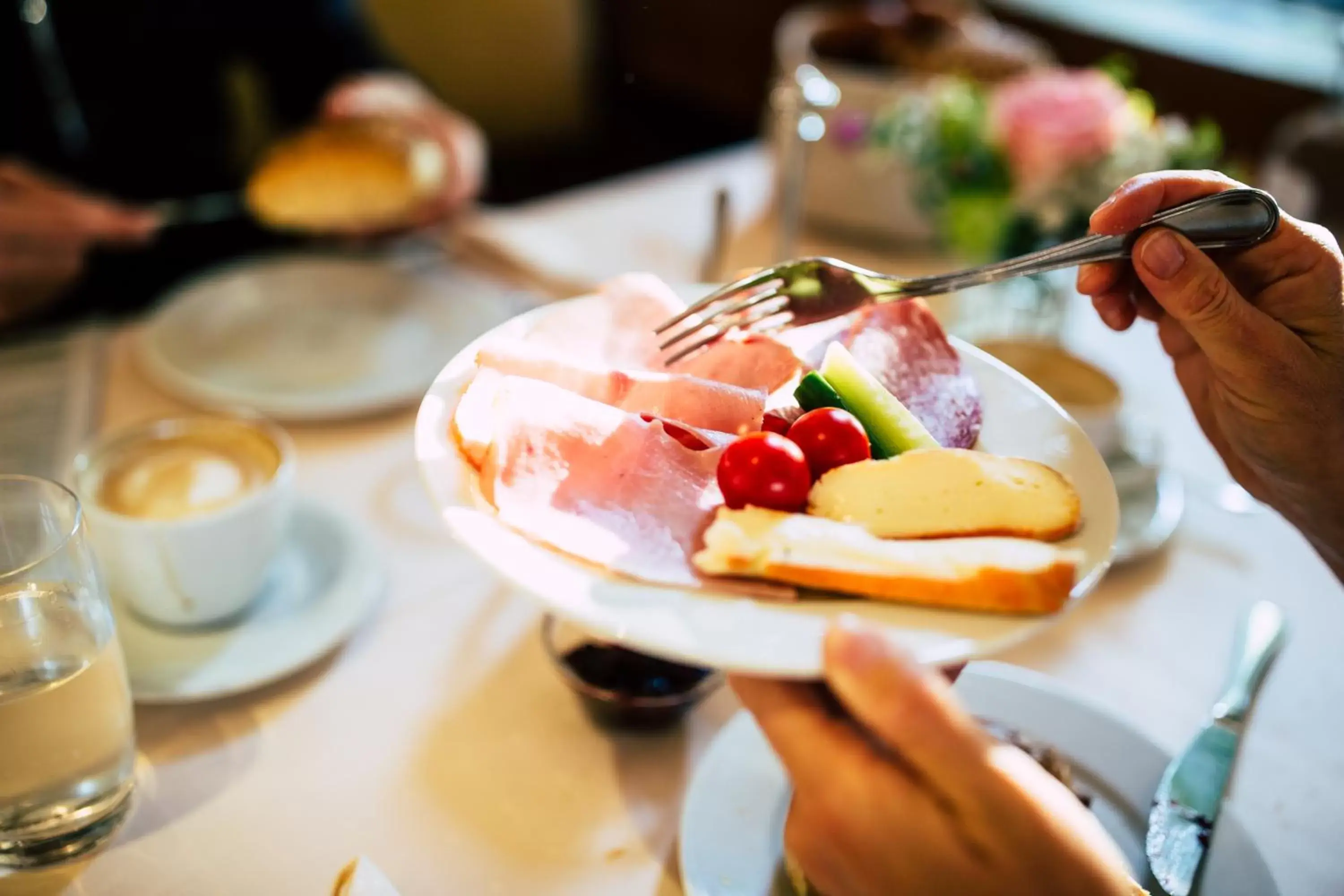 Buffet breakfast, Food in Hotel Terrassenhof