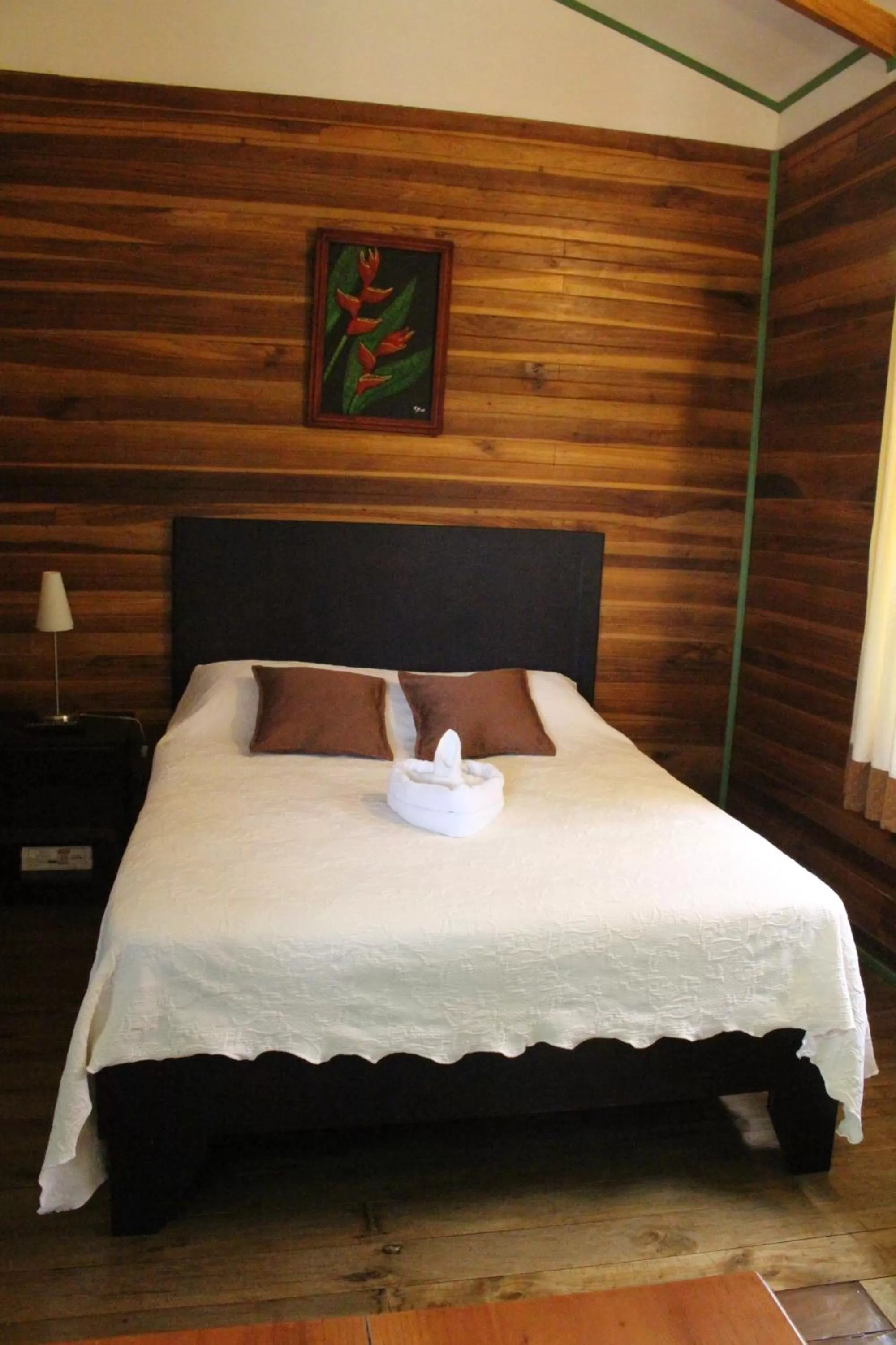 Bed in Cabañas Green House