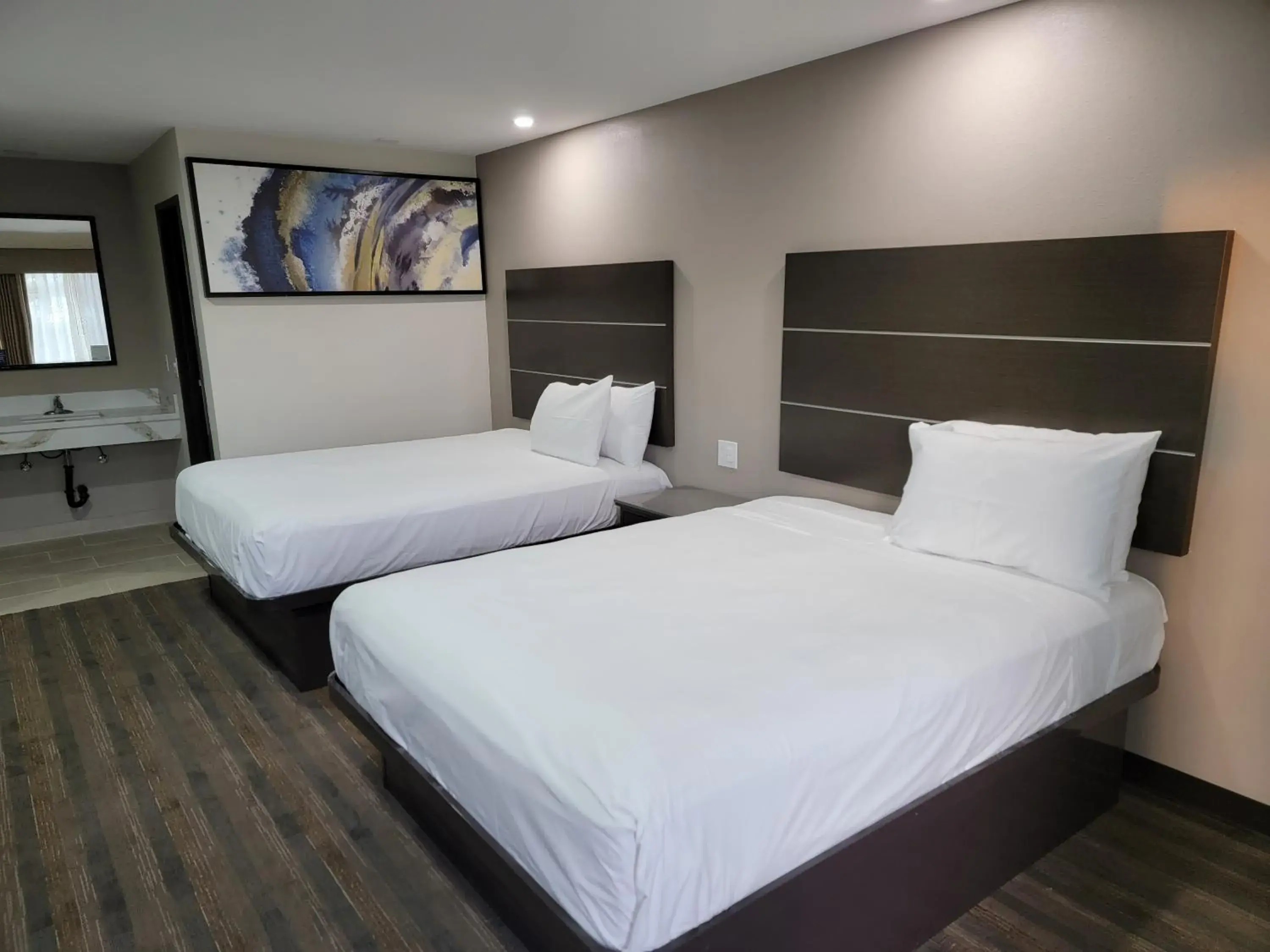 Bed in Travelodge by Wyndham Buena Park