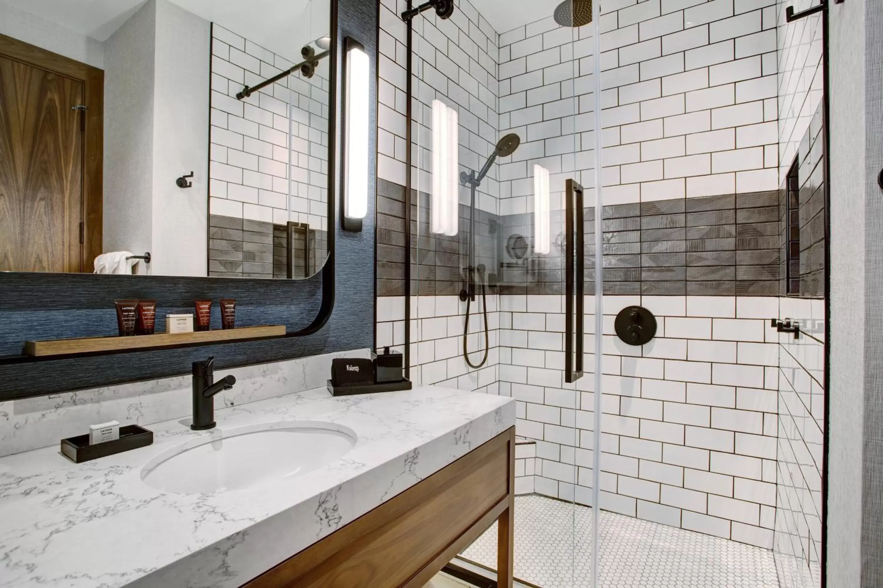 Bathroom in The Farnam, Autograph Collection