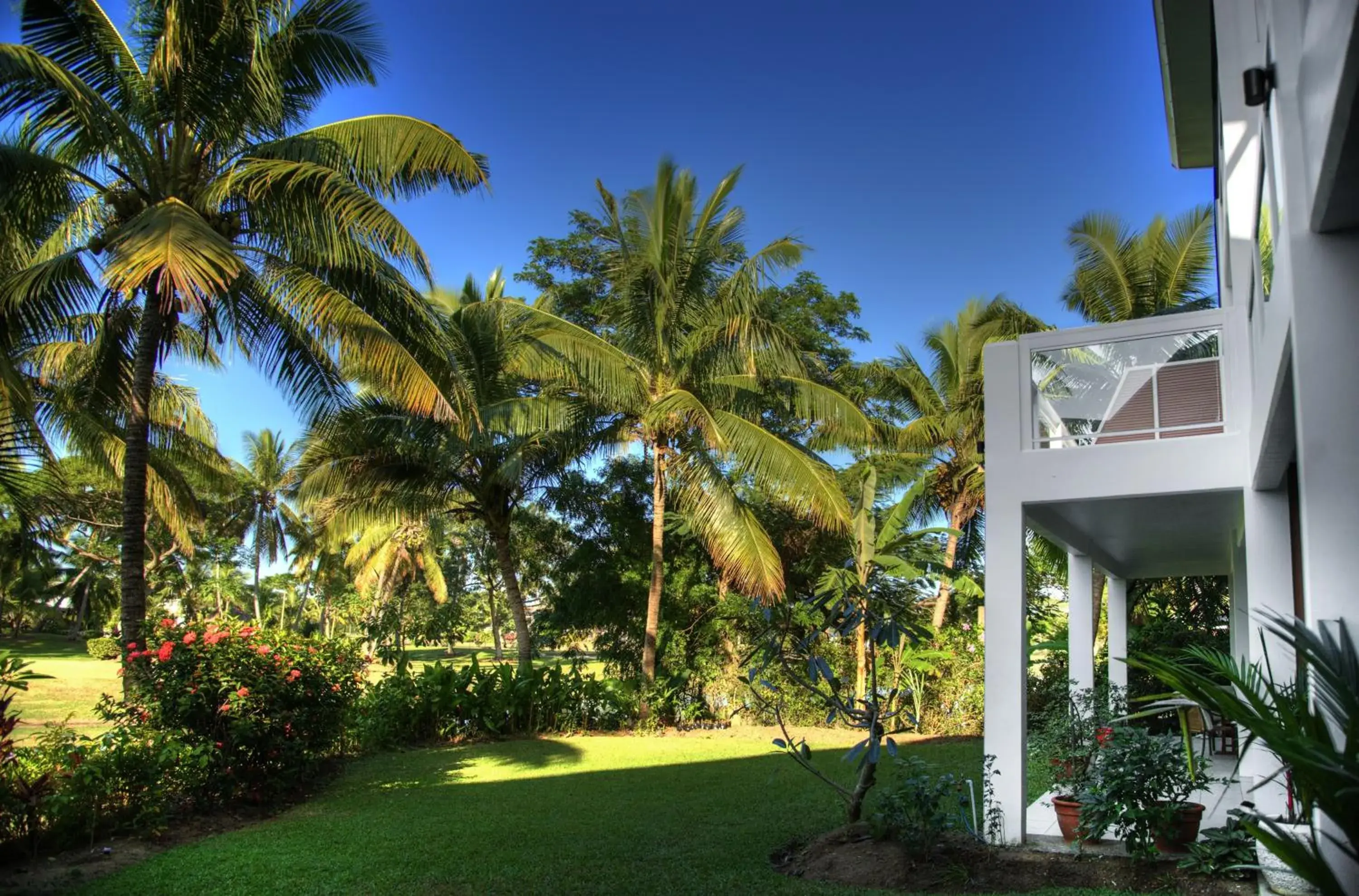 Garden, Property Building in The Terraces Apartments Denarau