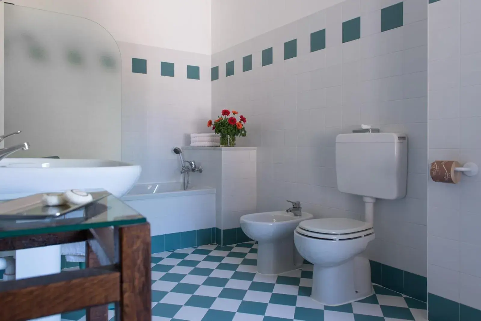 Bathroom in Albergo Real Castello